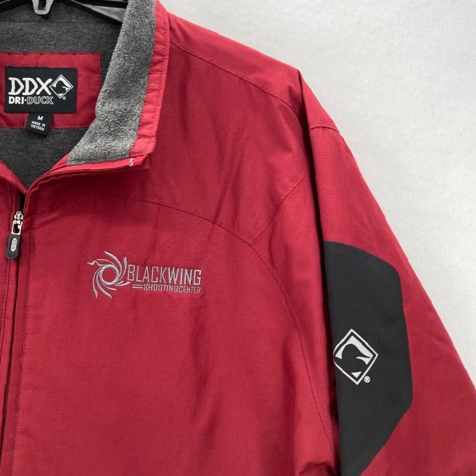 Logo 7 DRI DUCK DDX Glacer Ripstop Jacket Mens M Red Polar Fleece Lined Blackwing Logo Jacket Size US M / EU 48-50 / 2 - 3 Thumbnail
