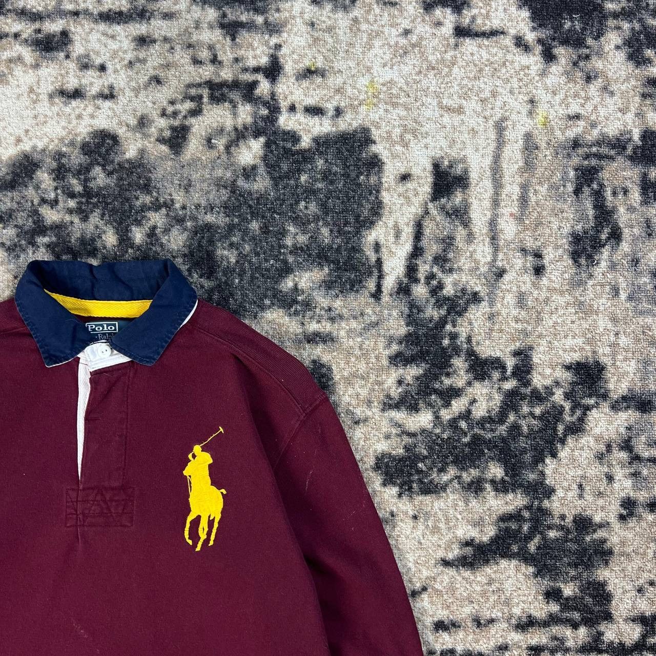 Polo Ralph Lauren Polo Ralph Lauren Big Logo Luxury Rugby Long Sleeve Size US S / EU 44-46 / 1 - 2 Thumbnail
