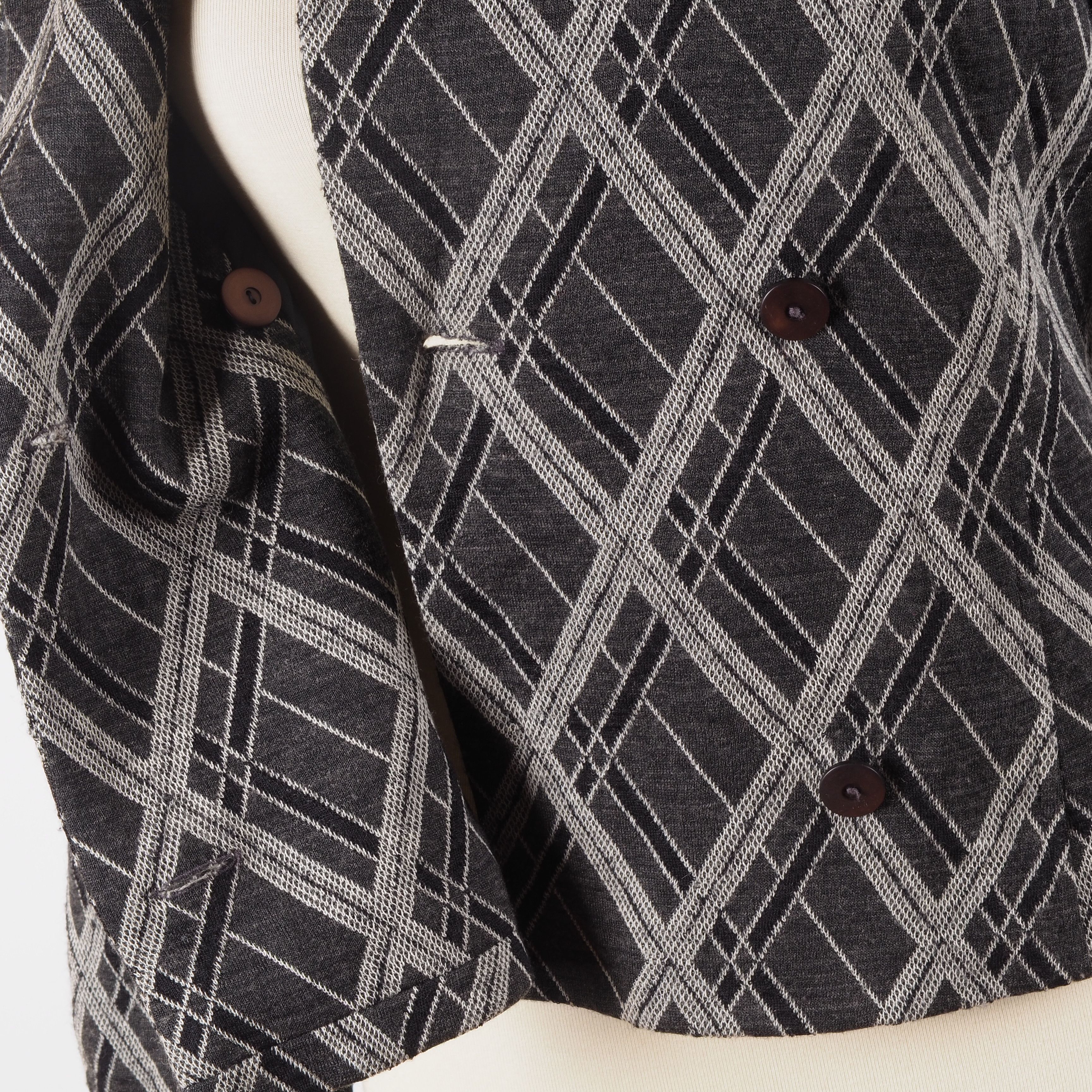 Kenzo Kenzo Paris Vintage Wool Plaid Double Breasted Jacket Size M / US 6-8 / IT 42-44 - 5 Thumbnail