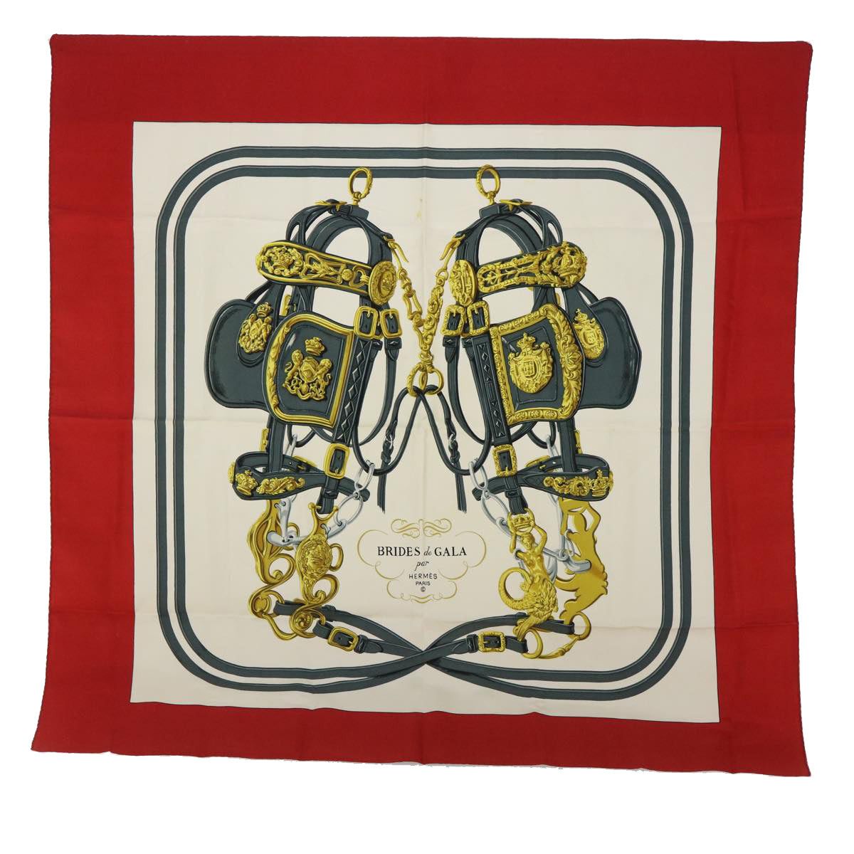 image of Hermes Carre 90 Scarves in Black, Women's