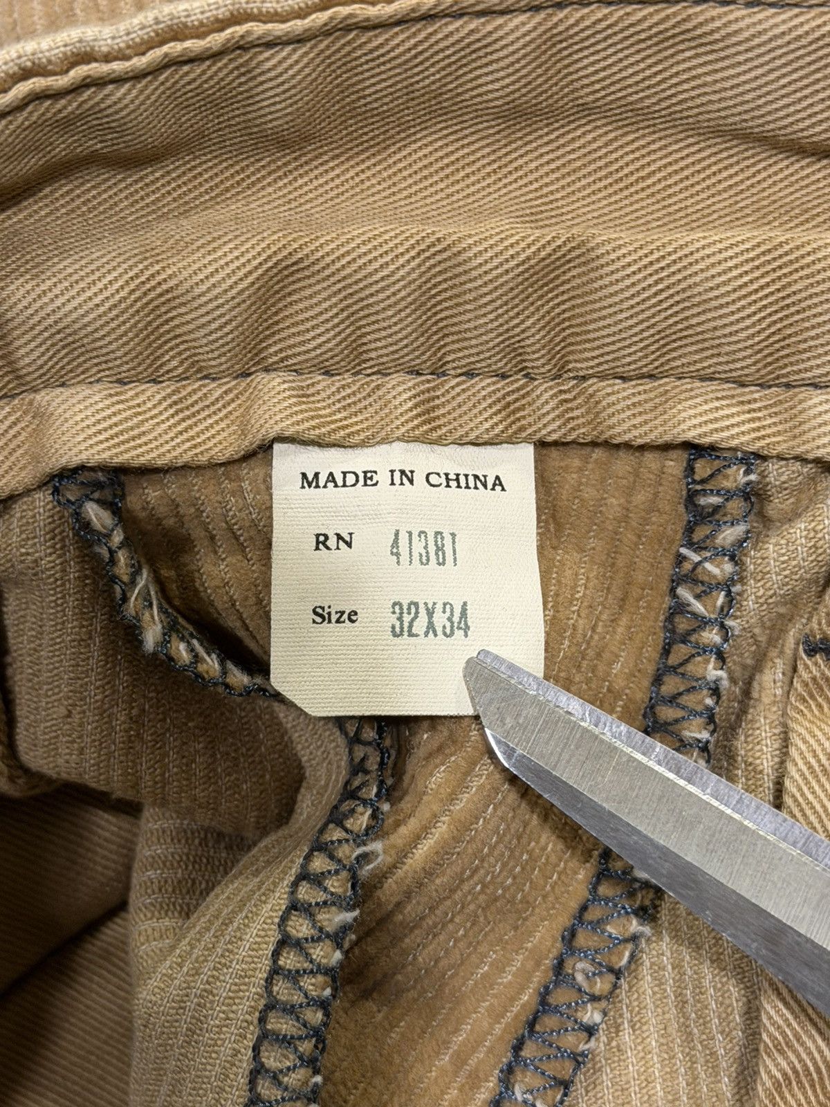 RRL Ralph Lauren RRL Ralph Lauren Field Patchwork Corduroy Trouser Pants Size US 32 / EU 48 - 13 Thumbnail