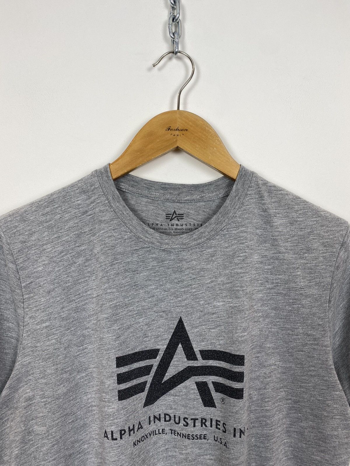 Alpha Industries Alpha Industries Short Sleeve T-Shirt Grey Men’s Size S Grey Size US S / EU 44-46 / 1 - 2 Thumbnail