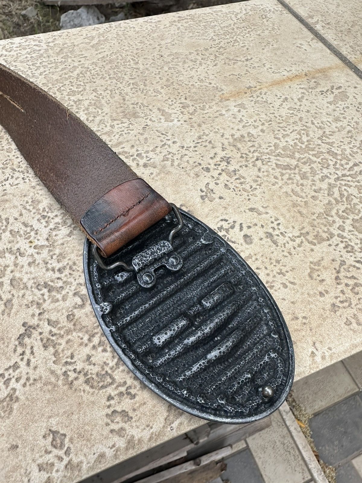 Dirk Bikkembergs Dirk Bikkembergs Leather Belt Brown Size ONE SIZE - 3 Thumbnail