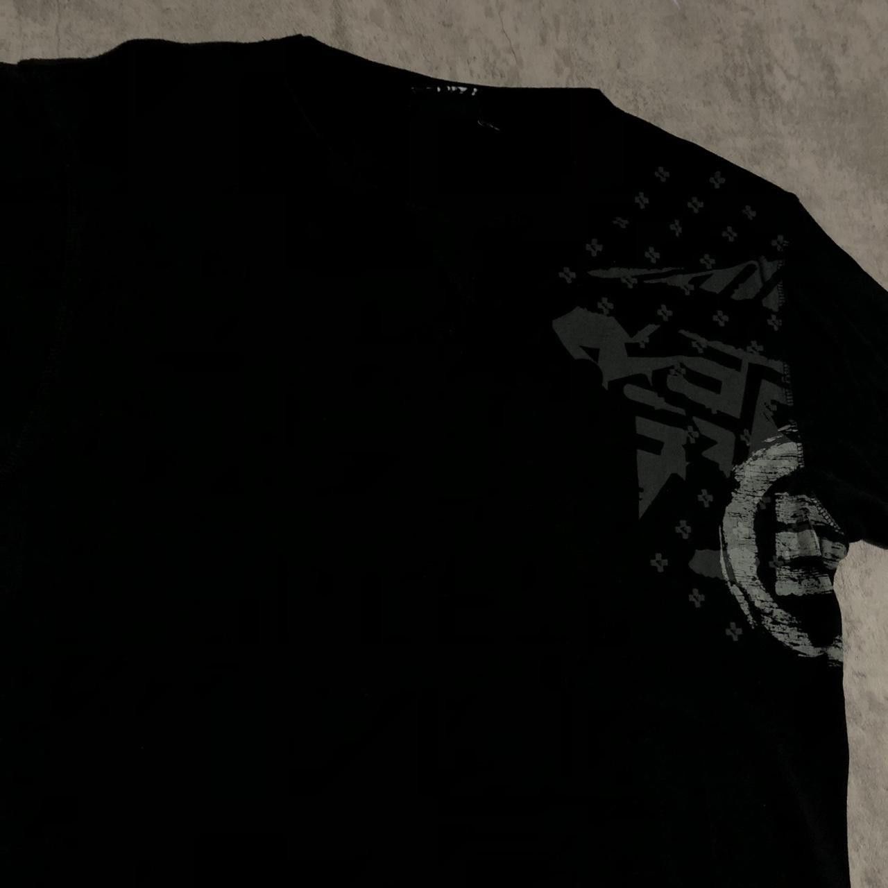 Quiksilver Quiksilver black & grey streetwear tee #streetwear Size US XXL / EU 58 / 5 - 2 Thumbnail