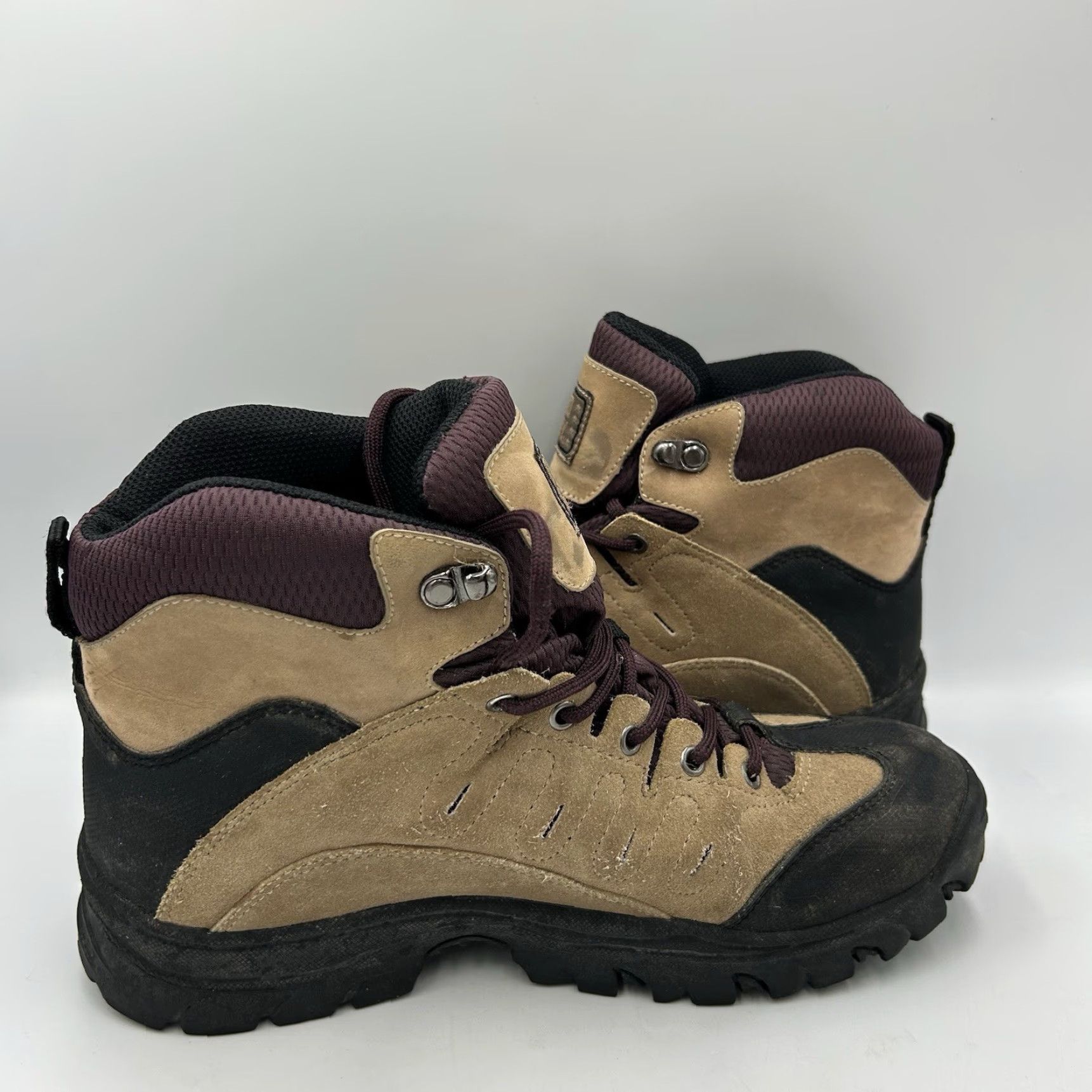 Faded Glory Faded Glory Montrose Waterproof Boots Desert Leather Brown Women's 11 Mens 9 Shoes Outdoor Size US 11 / IT 41 - 7 Thumbnail
