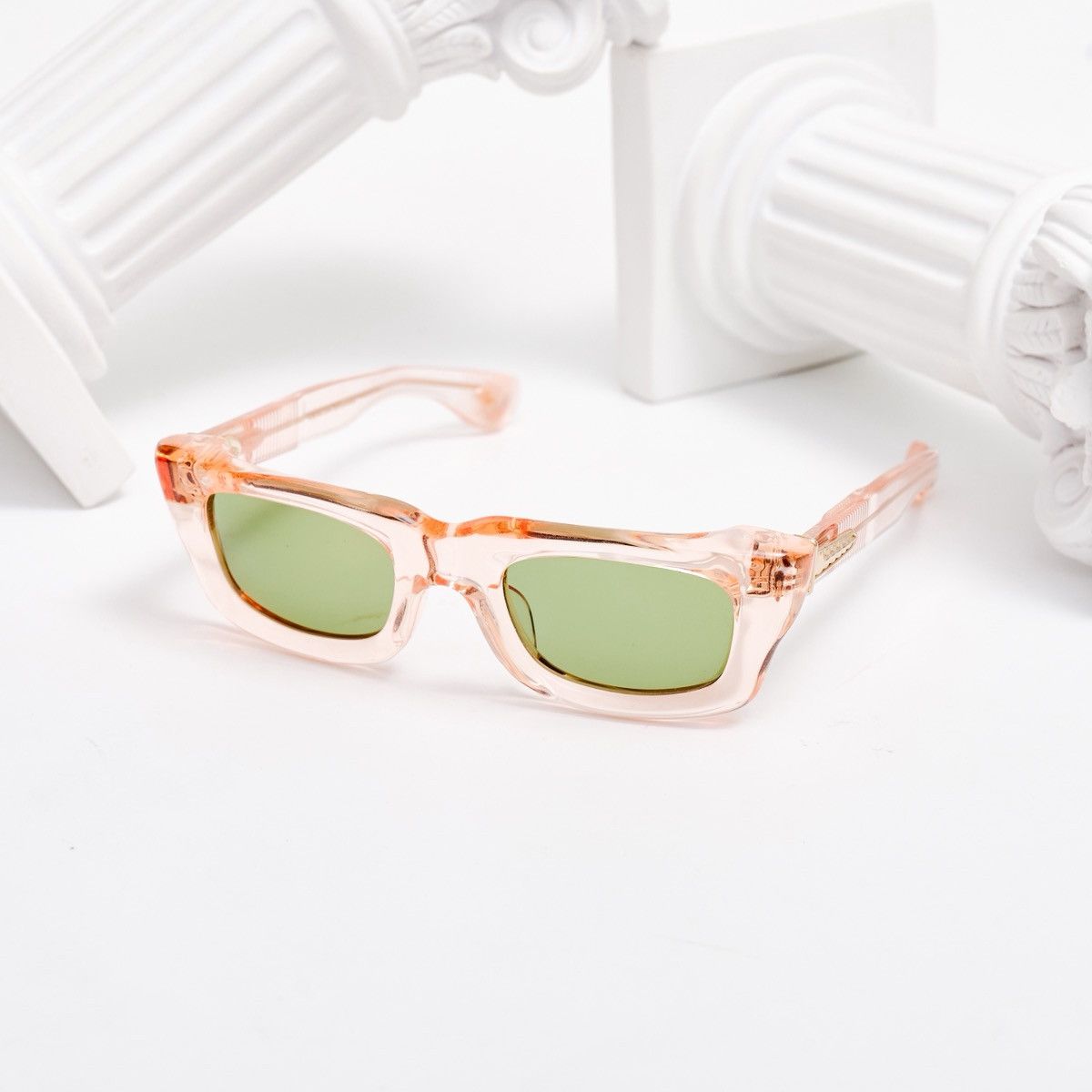 Chrome Hearts CHROME HEARTS STEEZIN PINK CRYSTAL SUNGLASSES Size ONE SIZE - 1 Thumbnail