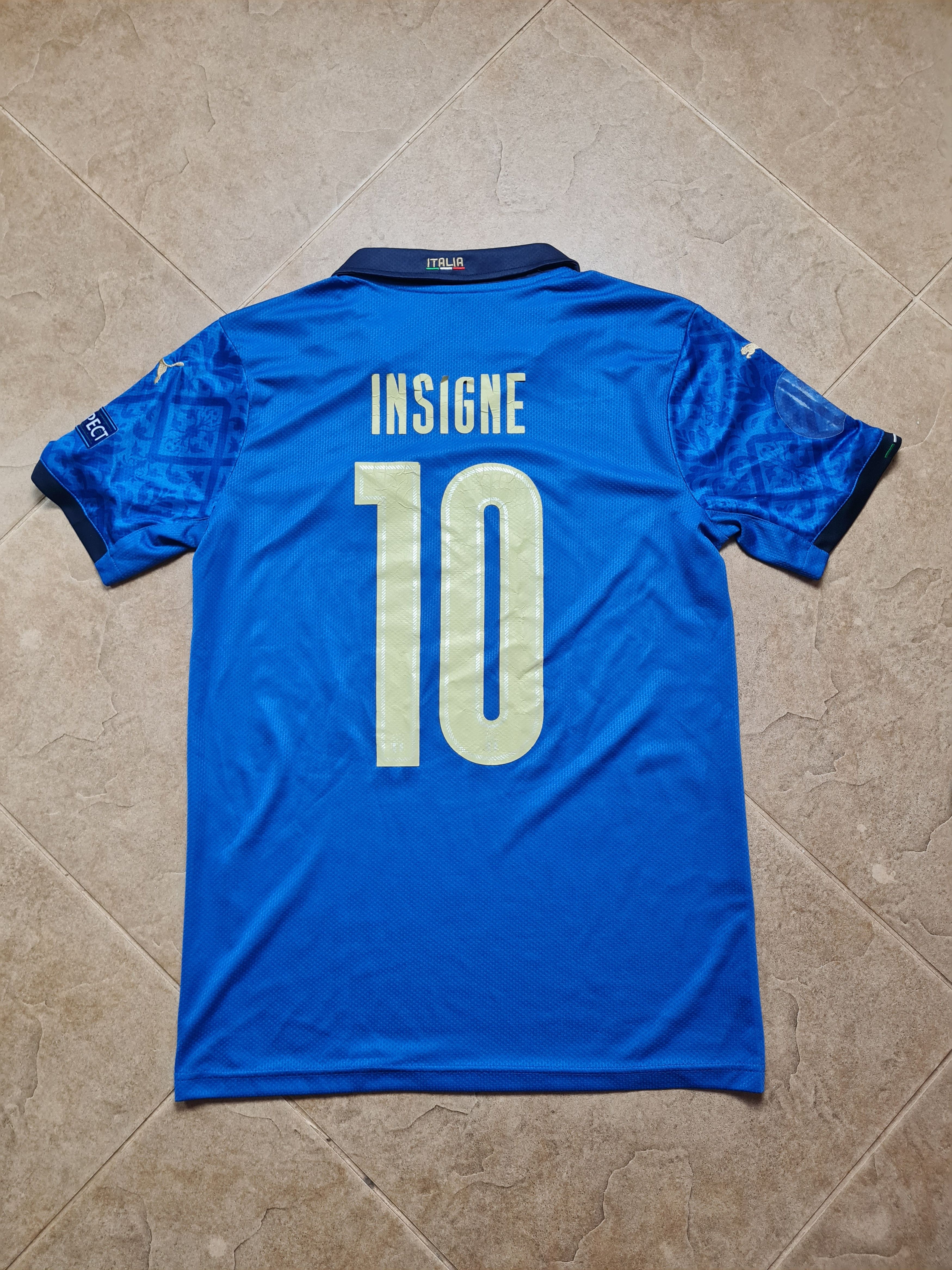 Puma Puma Lorenzo Insigne Italy Euro 2020 #10 Football Shirt Size US M / EU 48-50 / 2 - 1 Thumbnail