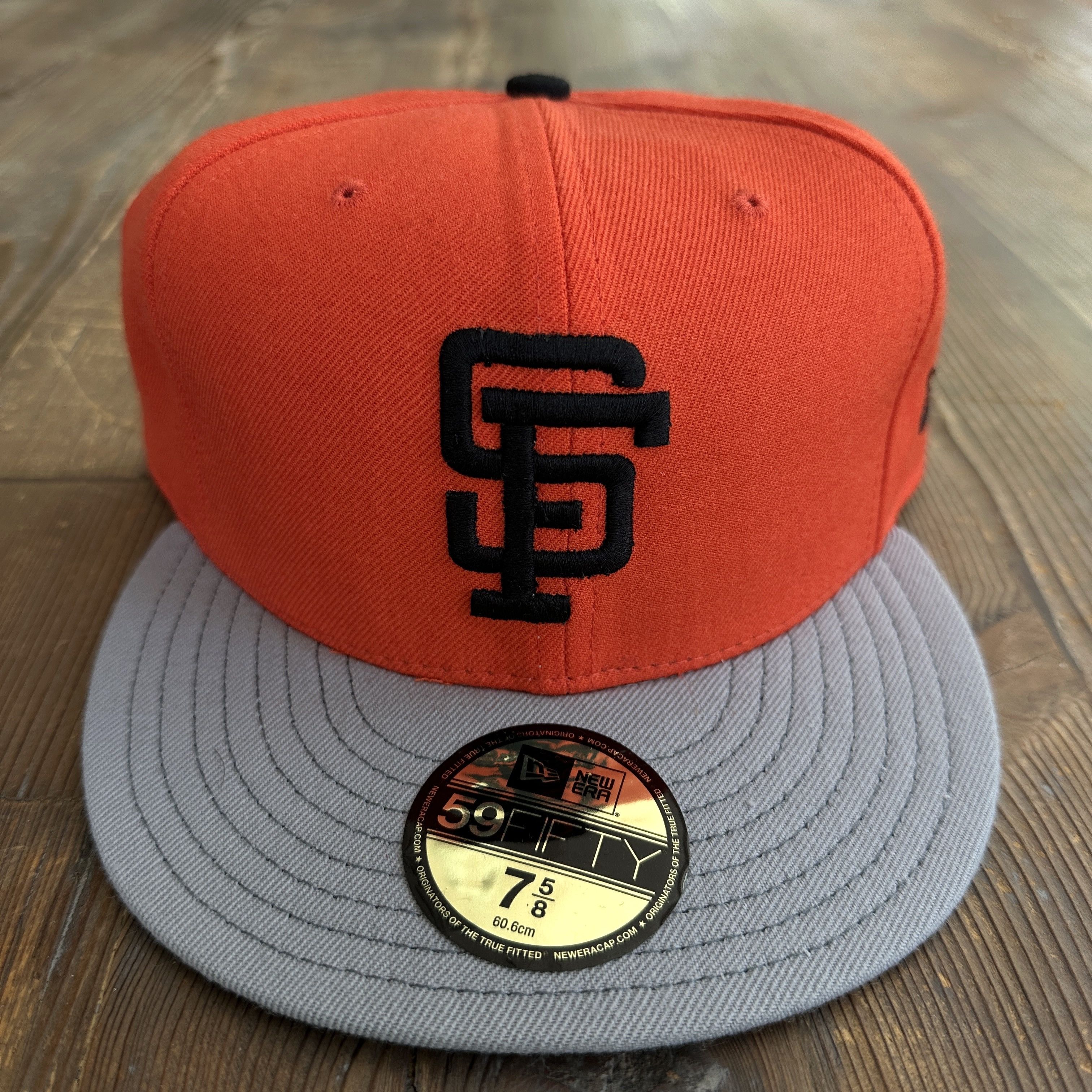 Vintage New SF Giants New Era 59Fifty Fitted Hat 5/8