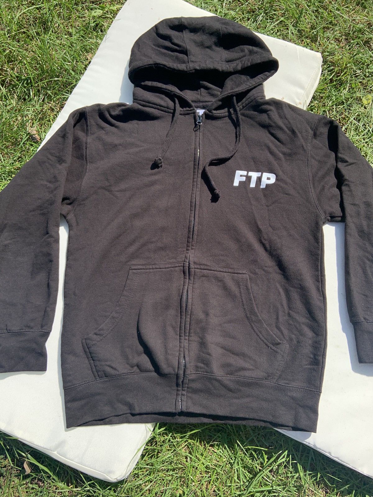 Fuck The Population FTP Logo Zip Up Hoodie Size US M / EU 48-50 / 2 - 3 Thumbnail