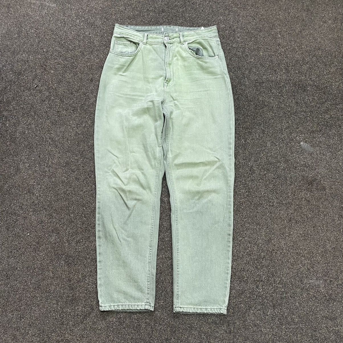 Vintage Vintage Y2K Baggy Wide Leg Faded Jeans Streetwear Graphic 32 Size 32" / US 10 / IT 46 - 9 Thumbnail