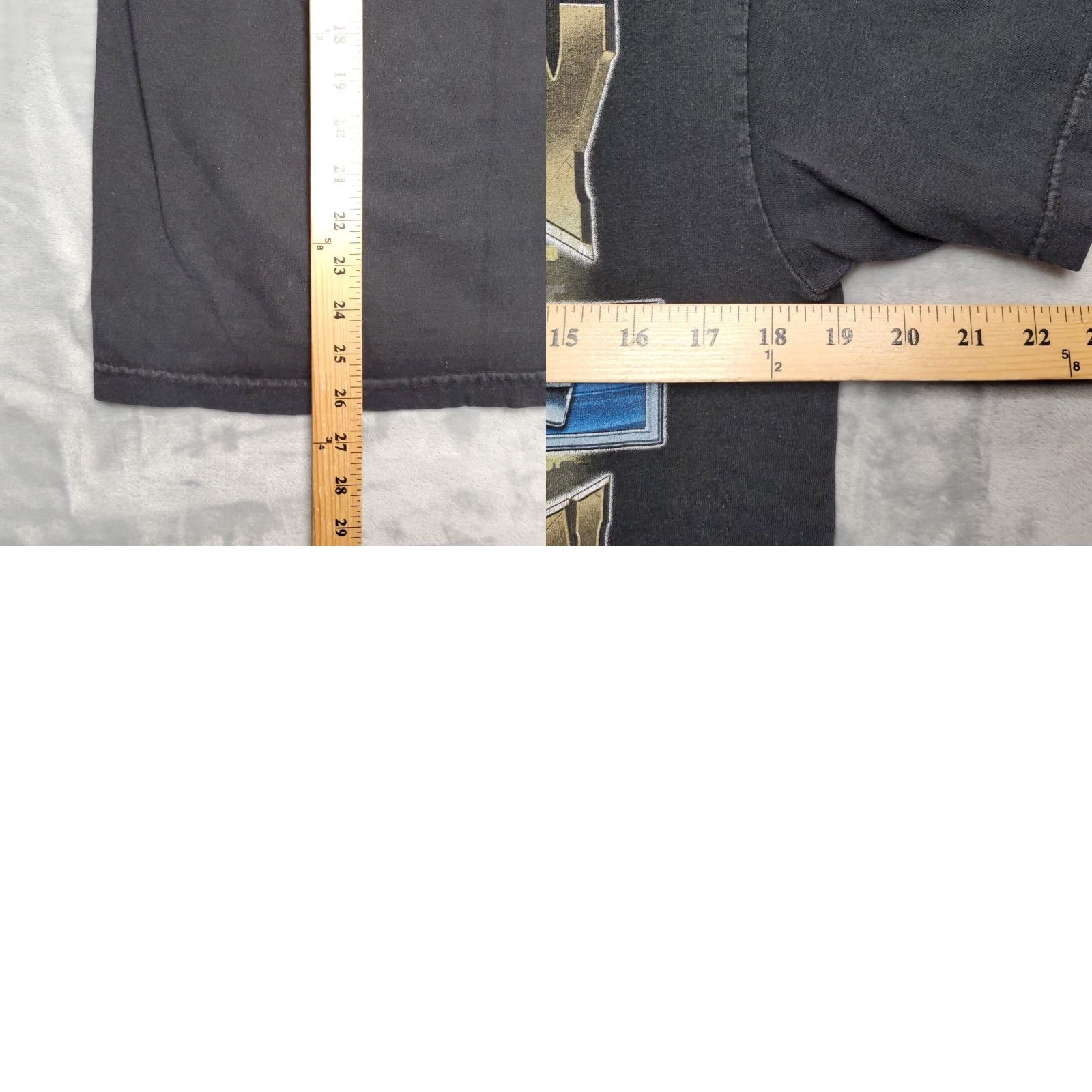 Vintage VTG US Army Shirt Mens M Black Crewneck Combat Proven Infantry 7.62 Design Y2K Mens Shirt Size US M / EU 48-50 / 2 - 8 Thumbnail