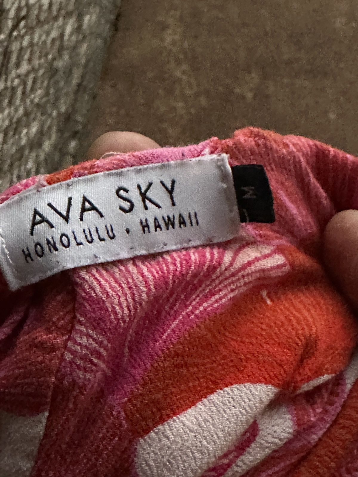 Other Ava Sky Red One Piece Hawaiian Print Rompers Women's M Size M / US 6-8 / IT 42-44 - 7 Thumbnail