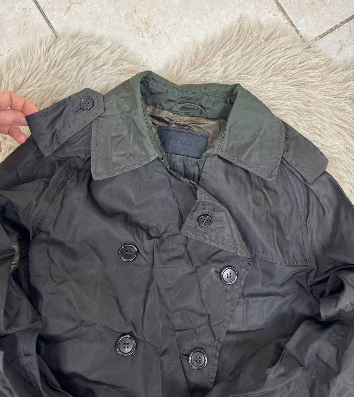 Prada Prada women's nylon coat jacket Size US S / EU 44-46 / 1 - 10 Thumbnail