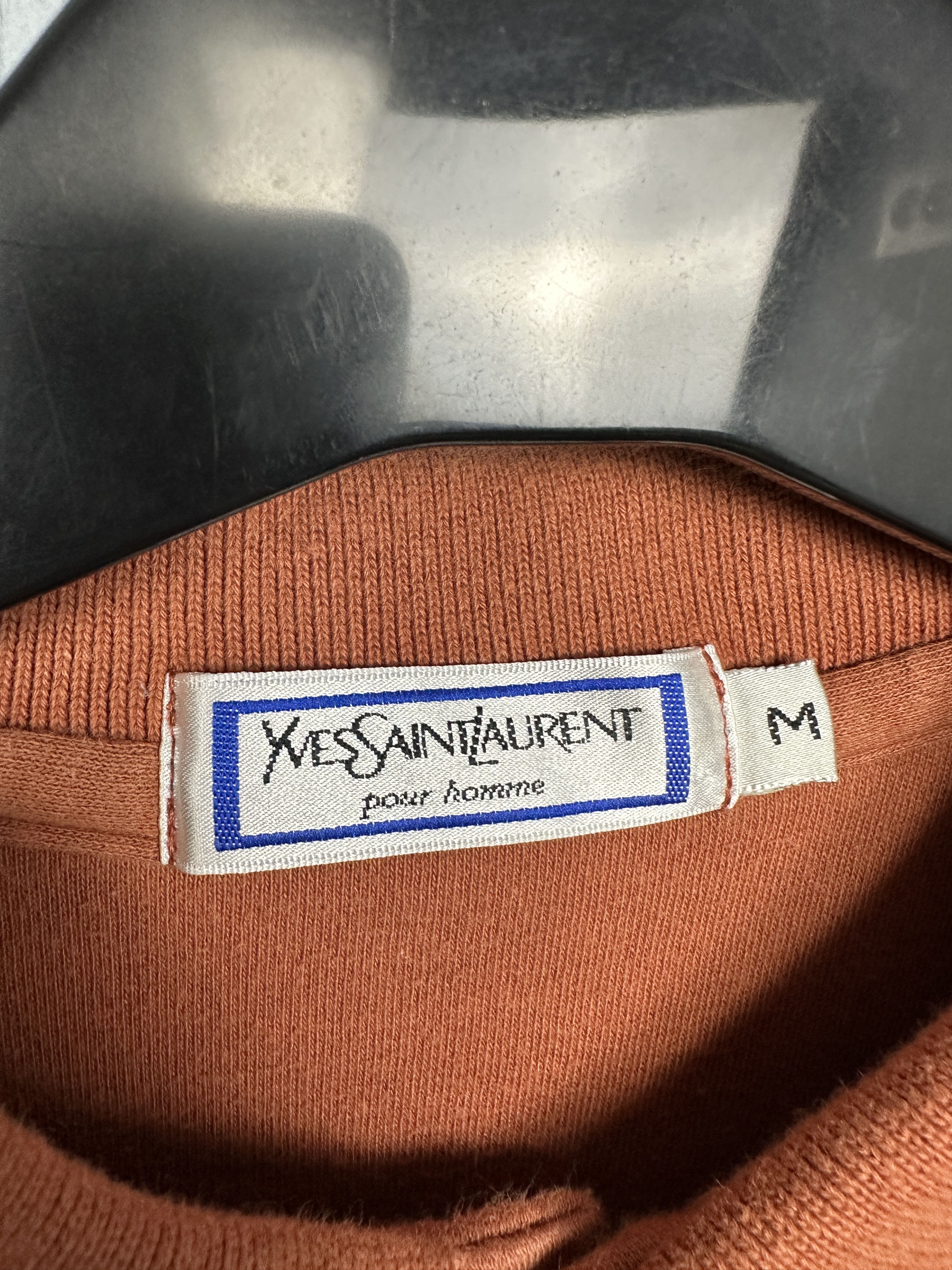Yves Saint Laurent Yves Saint Laurent YSL 90s Vintage Mens Polo Shirt Size US M / EU 48-50 / 2 - 3 Thumbnail