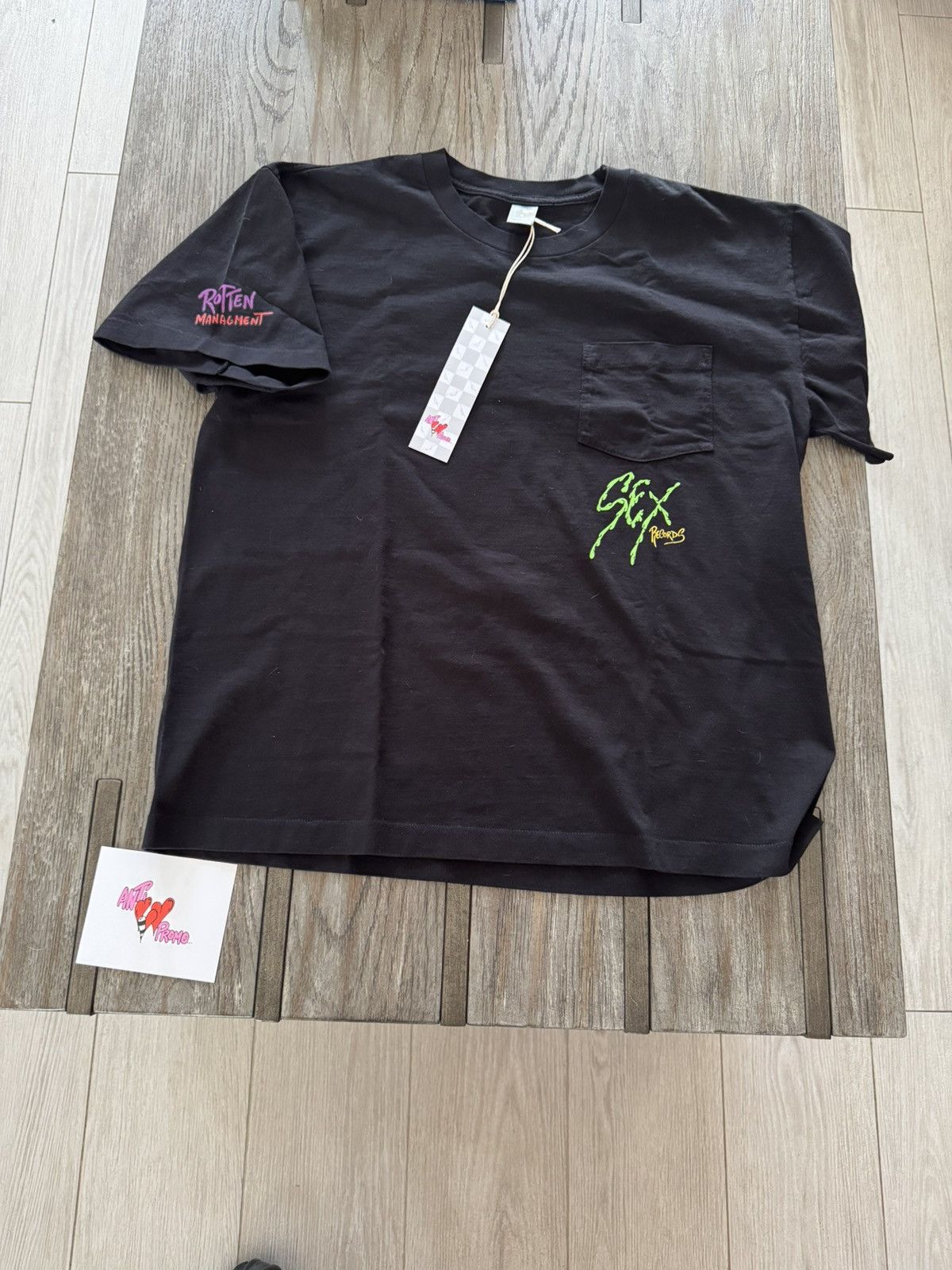 Matty Boy Anti Promo Sex Records Tee