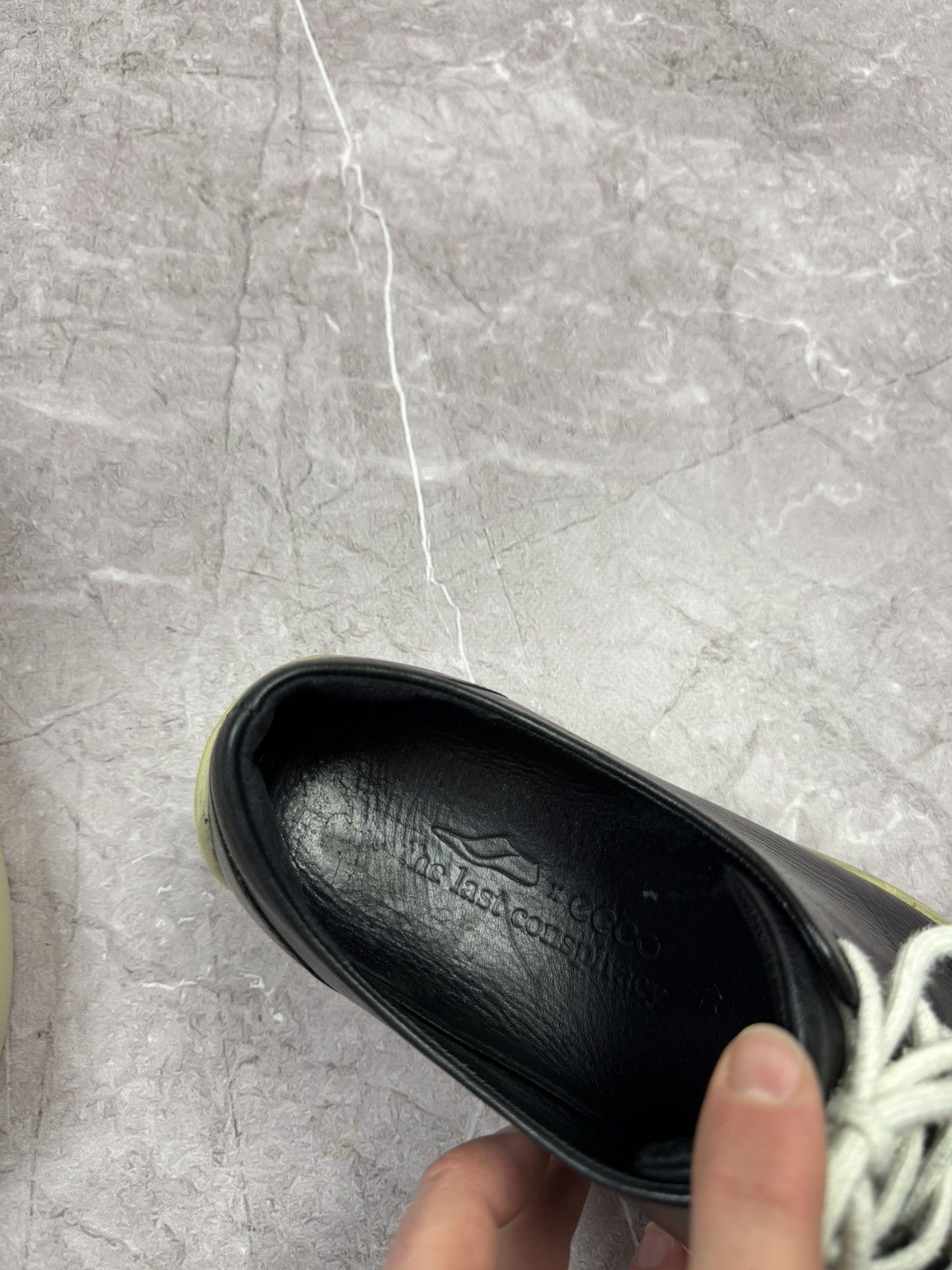 The Last Conspiracy The Last Conspiracy x Ecco Black Leather low-top Sneakers 41 Size US 8 / EU 41 - 10 Thumbnail