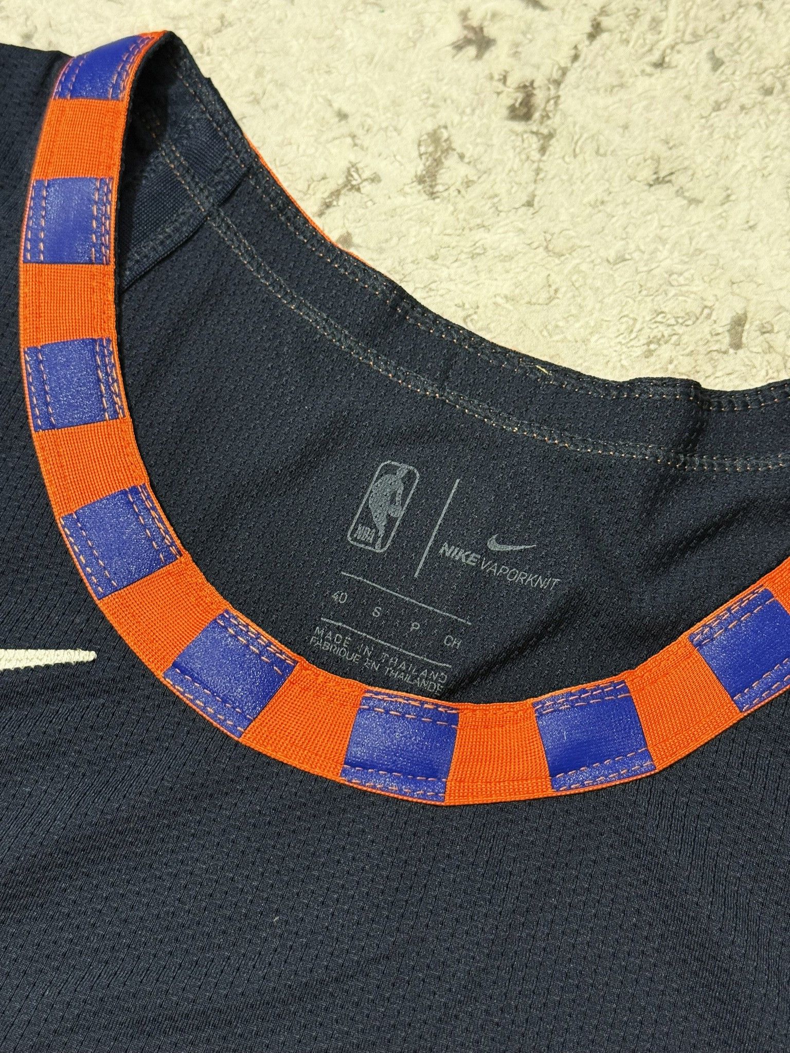 Nike New York Knicks VAPORKNIT Blank NBA Jersey RRP200$ Size US S / EU 44-46 / 1 - 3 Thumbnail