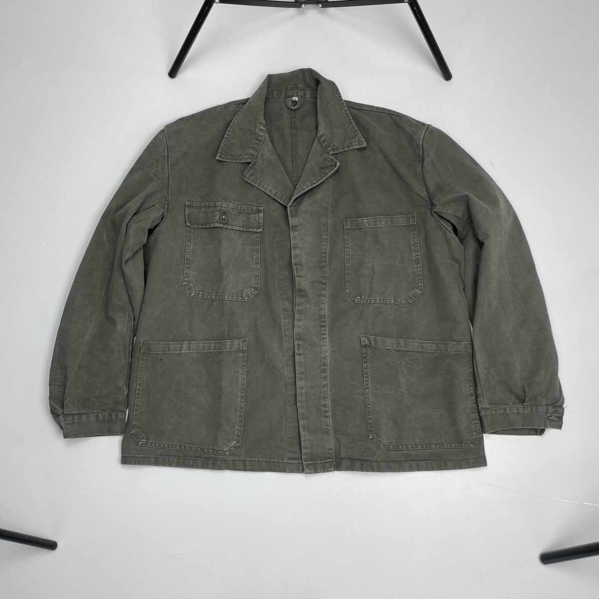 Le Laboureur Vintage 80s French Work Chore Le Laboureur Jacket Size M Size US XL / EU 56 / 4 - 1 Thumbnail
