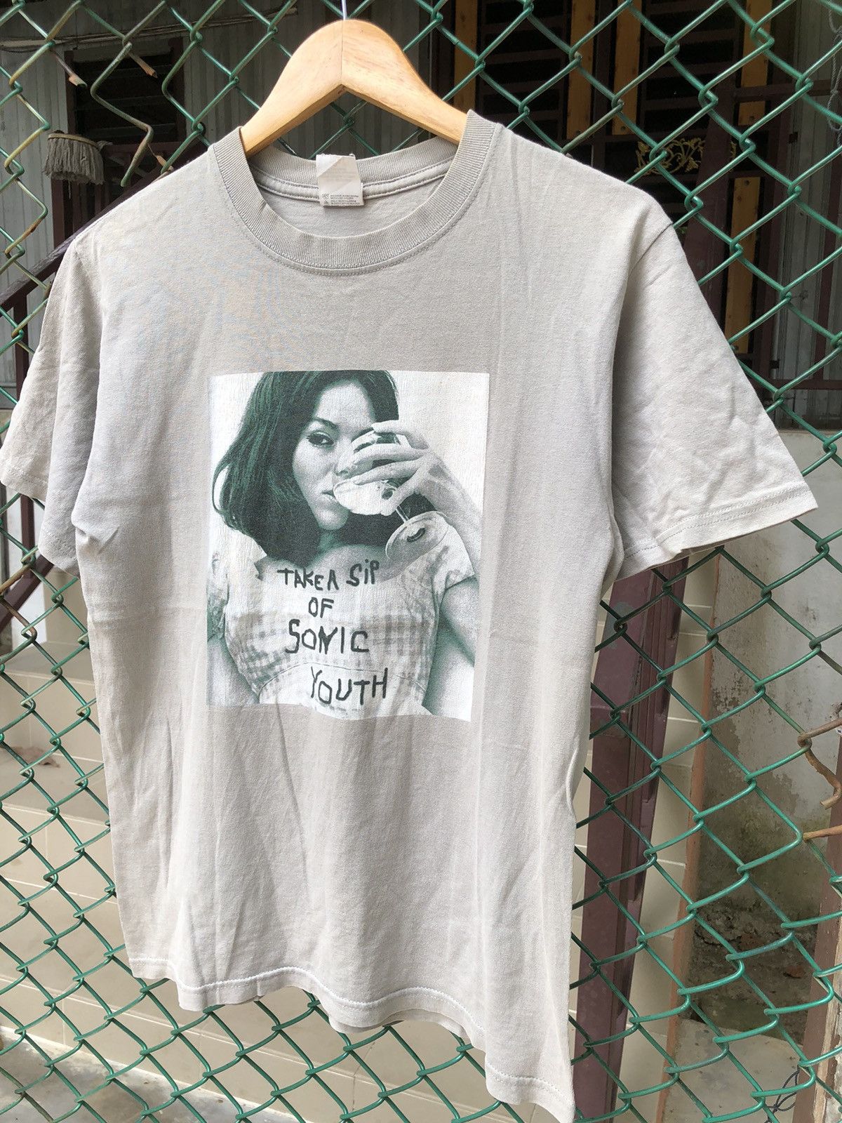 Band Tees 🔥Rare🔥Vintage 90s Take A Sip Of Sonic Youth Tshirt Size US S / EU 44-46 / 1 - 6 Thumbnail