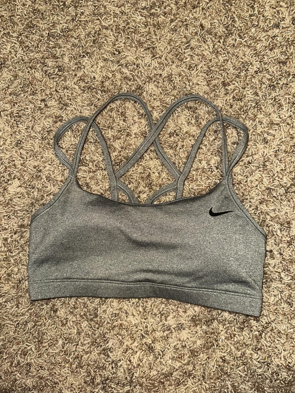 Nike Nike Strappy Low Impact Sports Bra AQ8686 Size ONE SIZE - 1 Thumbnail