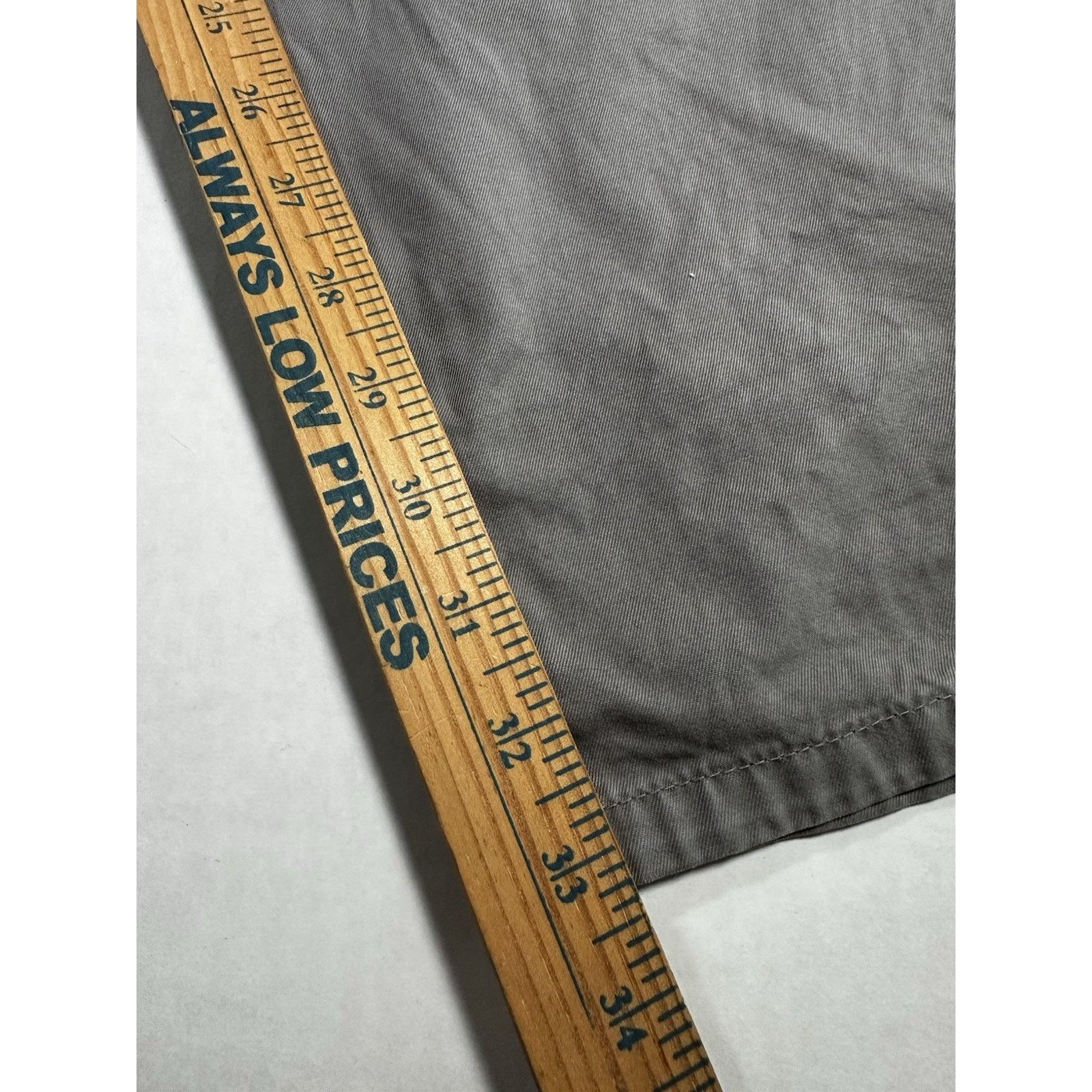 Saks Fifth Avenue Saks Fifth Avenue Gray Chino Canvas Pants Sz36 Casual Size US 36 / EU 52 - 12 Thumbnail