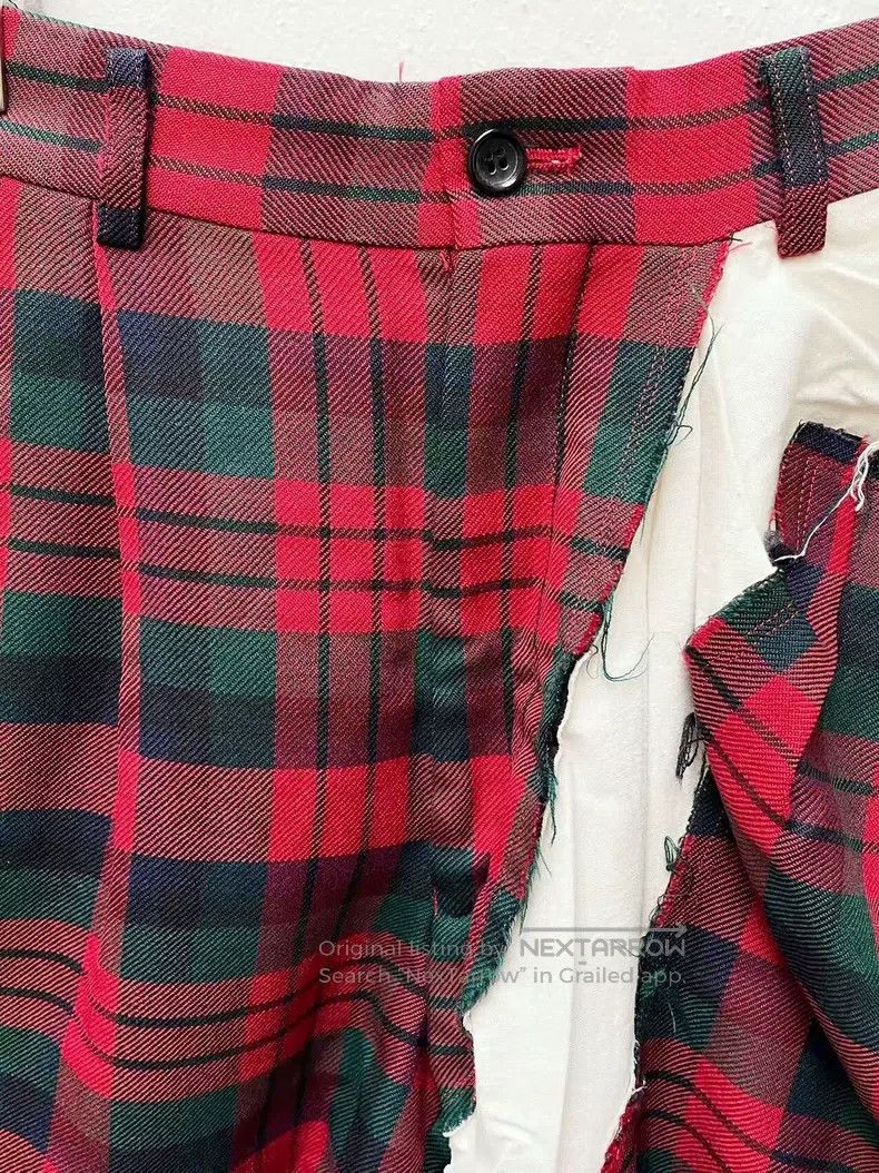 Comme des Garcons Comme des Garcons size XS Destroyed Patchwork Pants Size 23" - 8 Thumbnail