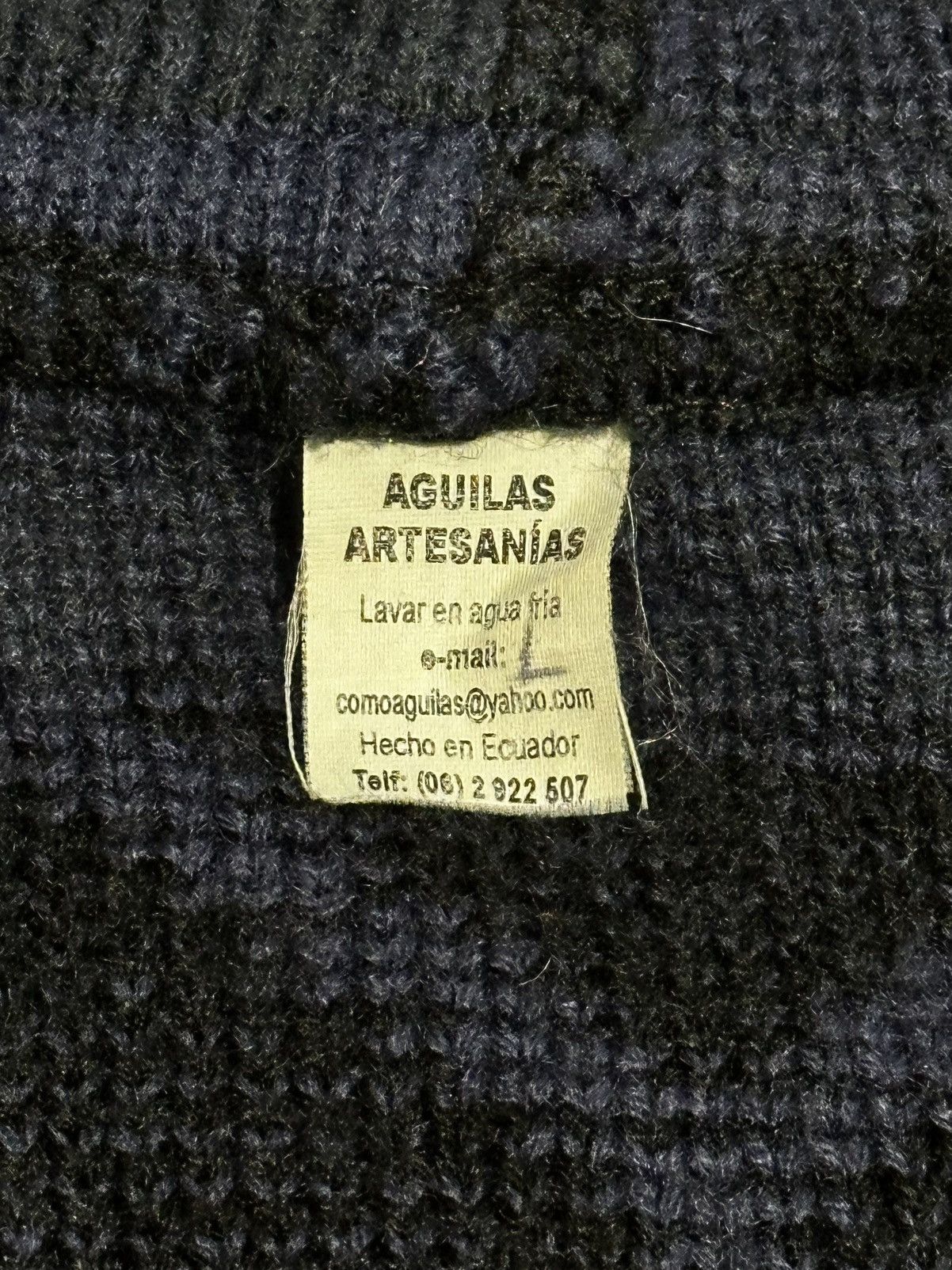 Other Aztec Indigenous Alpaca Knit Zip Hoodie Size US L / EU 52-54 / 3 - 10 Thumbnail