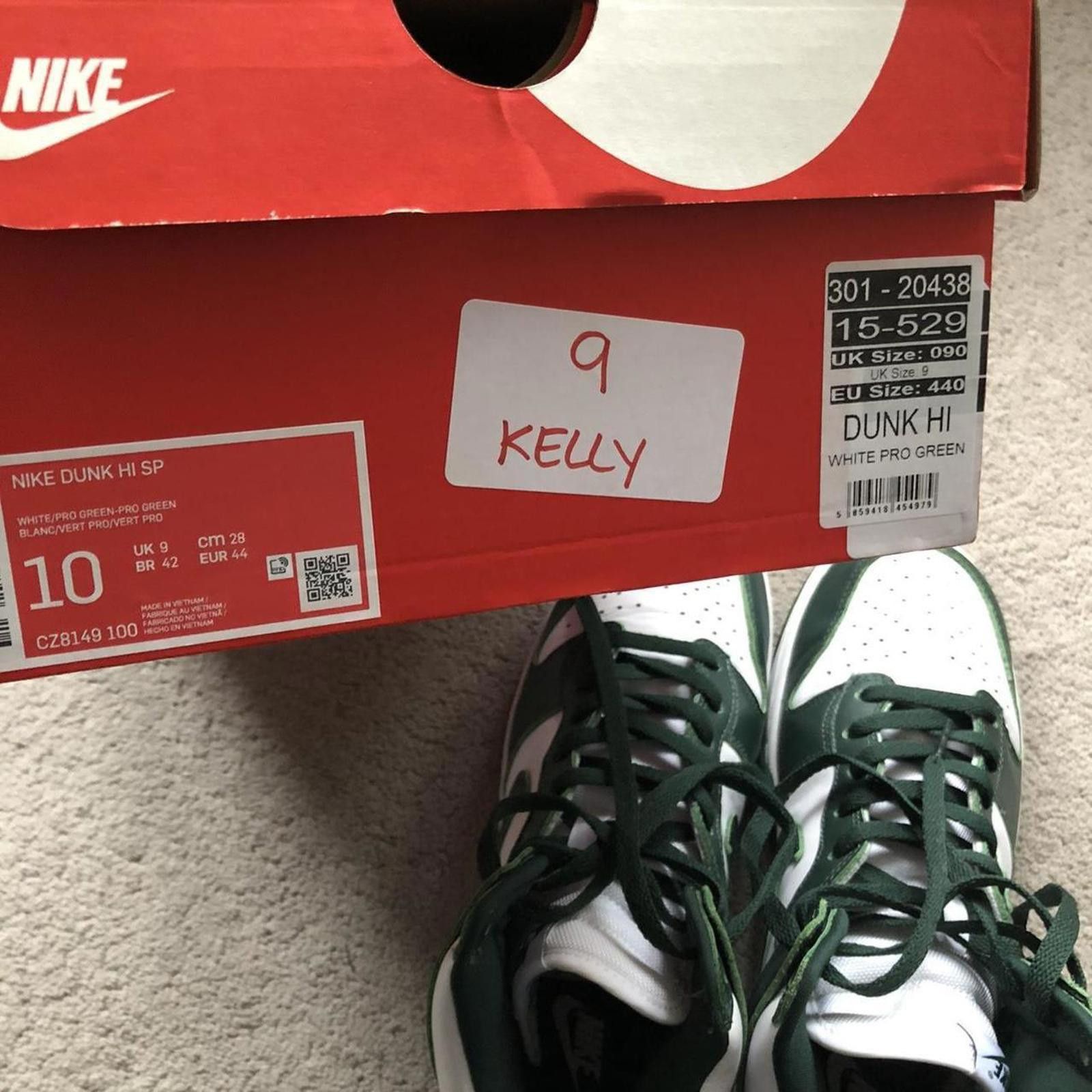 Nike Nike Dunk ‘Spartan Green’ Size US 10 / EU 43 - 4 Thumbnail