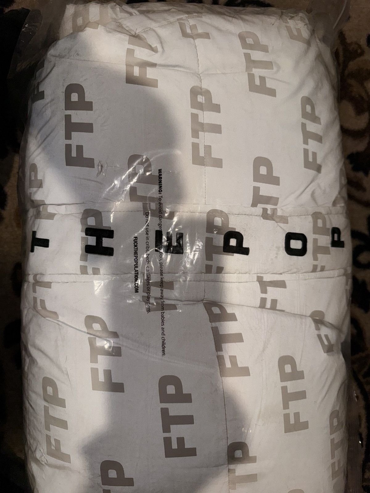 Fuck The Population FTP Reflective Trench Coat (DS) Size US XXL / EU 58 / 5 - 4 Thumbnail