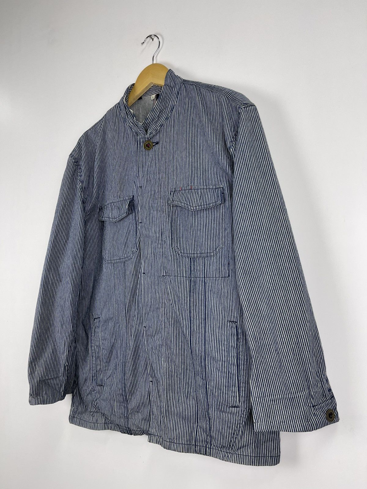 Japanese Brand × Vintage Vintage Hickory Jacket Size US L / EU 52-54 / 3 - 4 Thumbnail