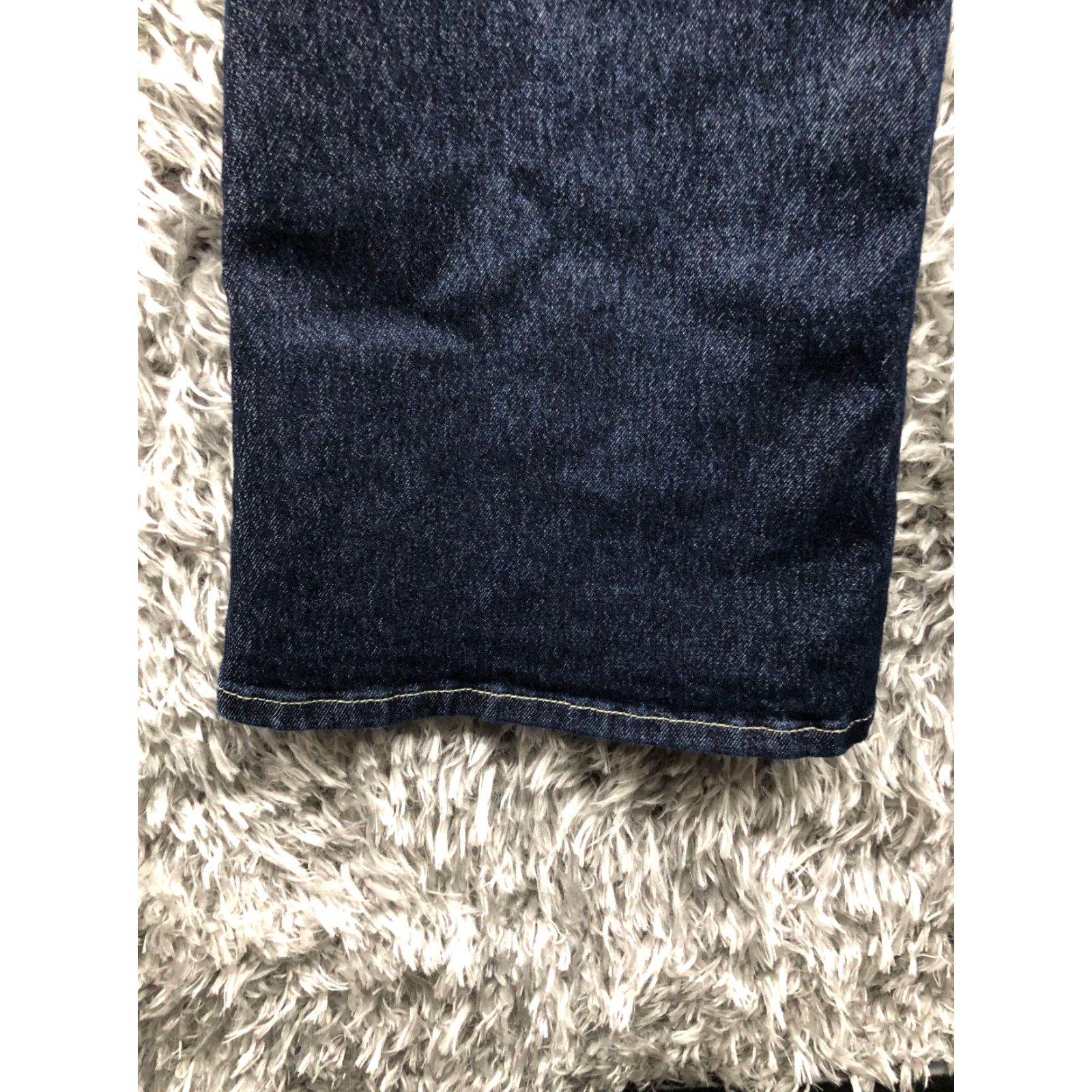 Vintage Paris Blues Jeans Size 13 Juniors Mid Rise Dark Wash Blue Denim Bootcut Women Size 34" / US 12 / IT 48 - 7 Thumbnail