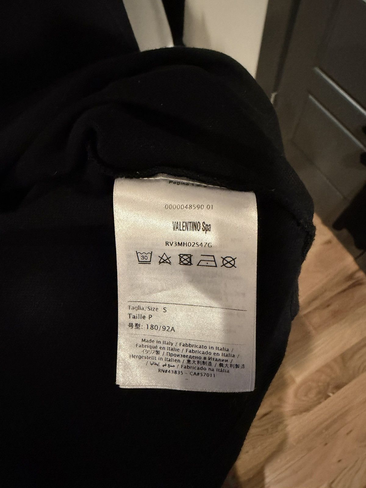 Valentino Valentino VLTN Short Sleeve Polo Size US S / EU 44-46 / 1 - 4 Thumbnail