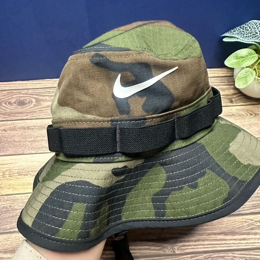 Nike Nike Dri-FIT Apex Camo Print Bucket Hat NWT Size Small Adult Size ONE SIZE - 3 Thumbnail