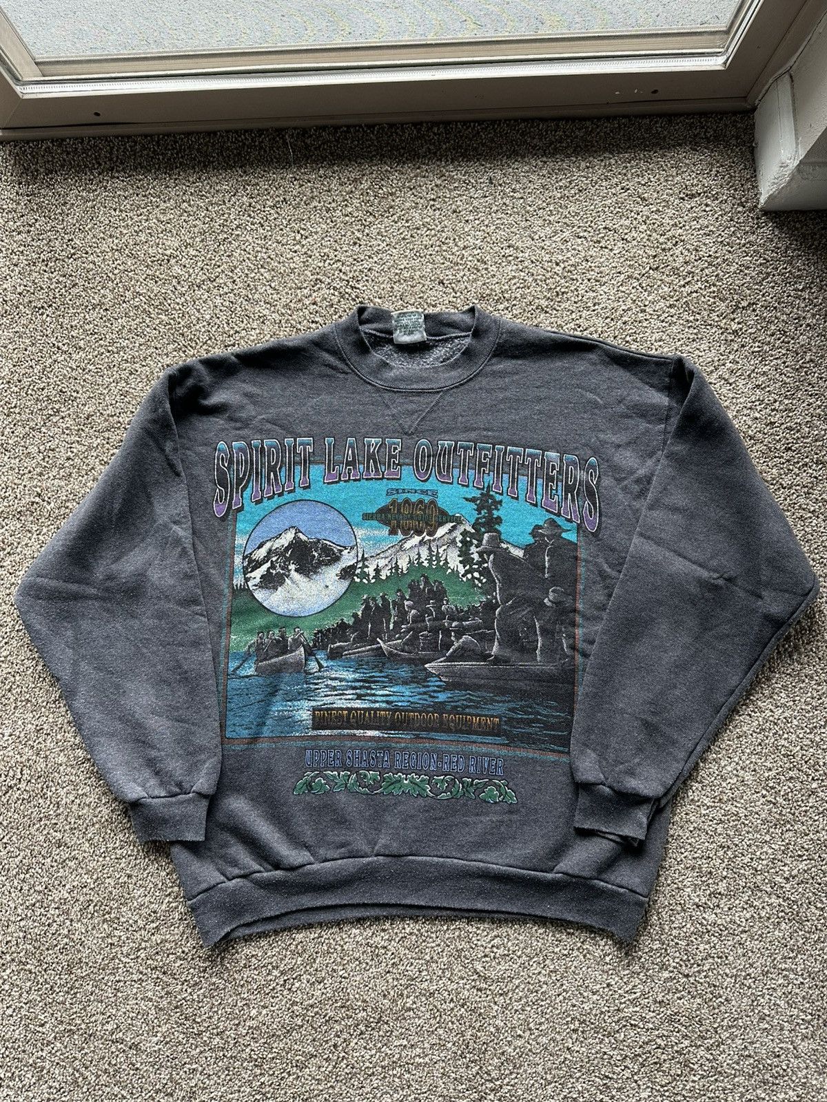 Vintage Salt Lake Outfitters 90s Crew Size US L / EU 52-54 / 3 - 1 Thumbnail