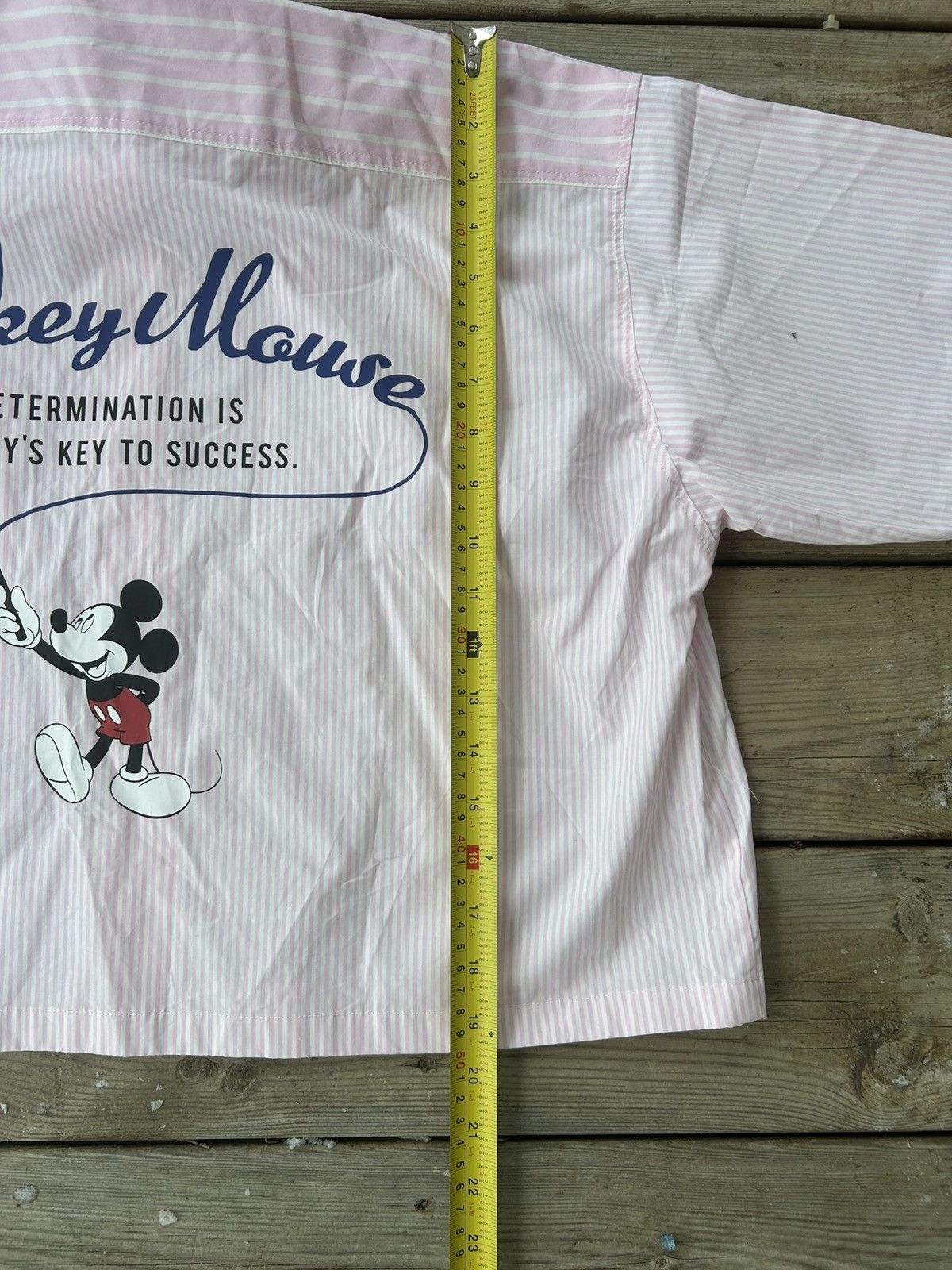 MOUSSY Moussy x Disney Mickey Mouse Button Up Oversized Crop Size ONE SIZE - 7 Thumbnail