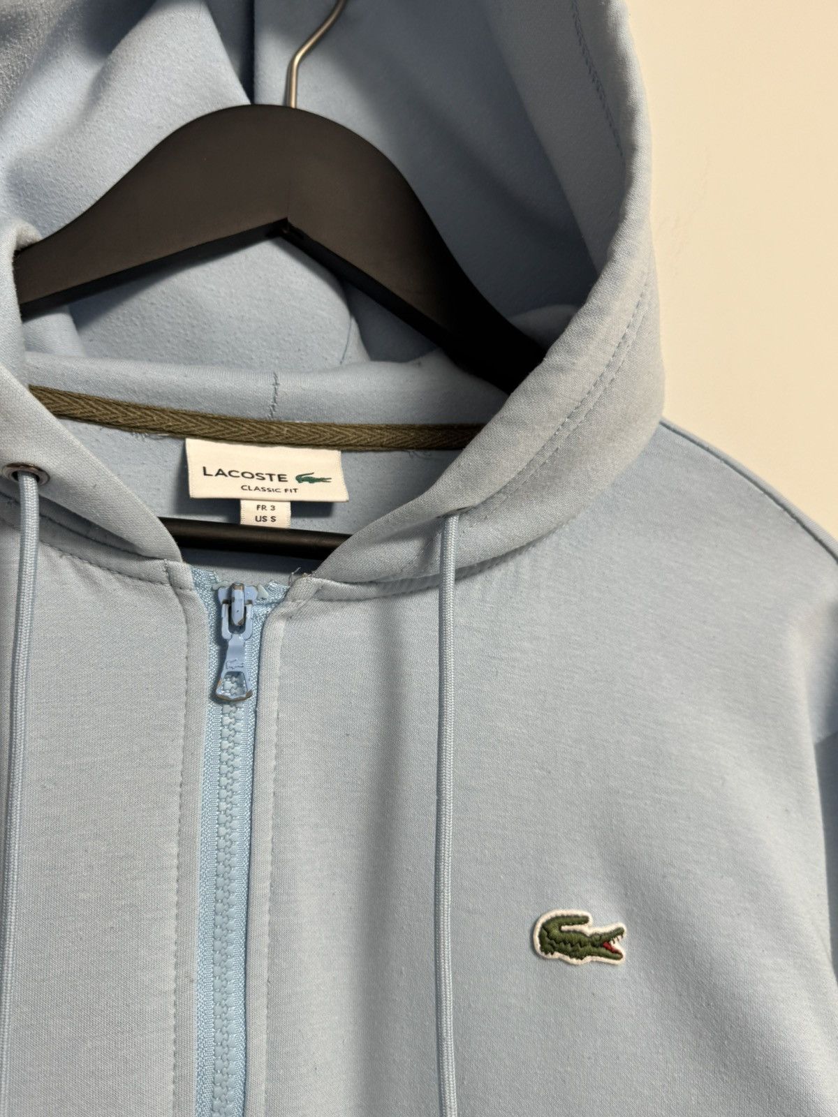 Lacoste Lacoste Vintage Y2K style Zip Hoodie Blue Size US S / EU 44-46 / 1 - 7 Thumbnail