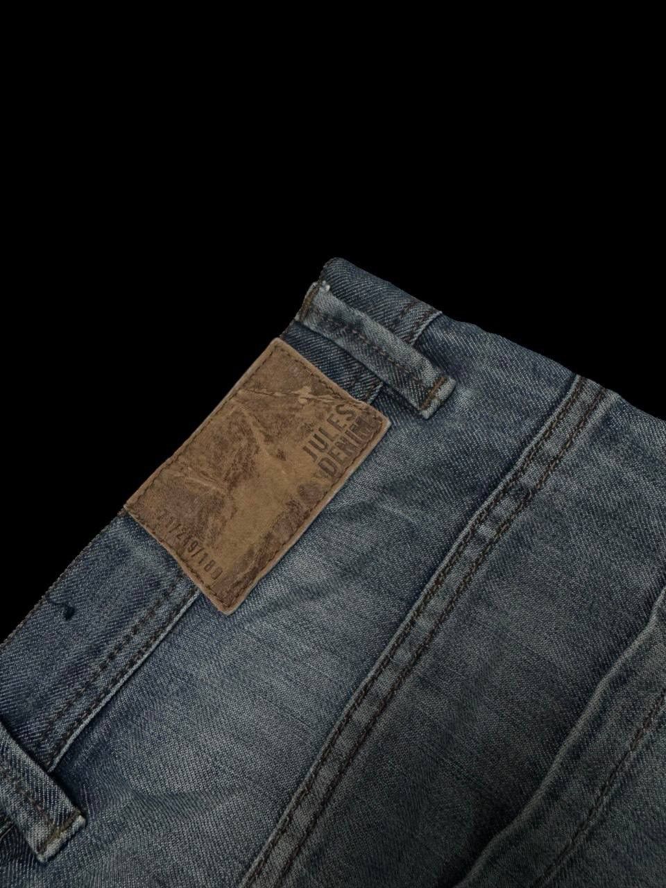 Kapital THRASHED Japanese Jules Denim Regular Faded Distress Ripped Size US 34 / EU 50 - 21 Thumbnail