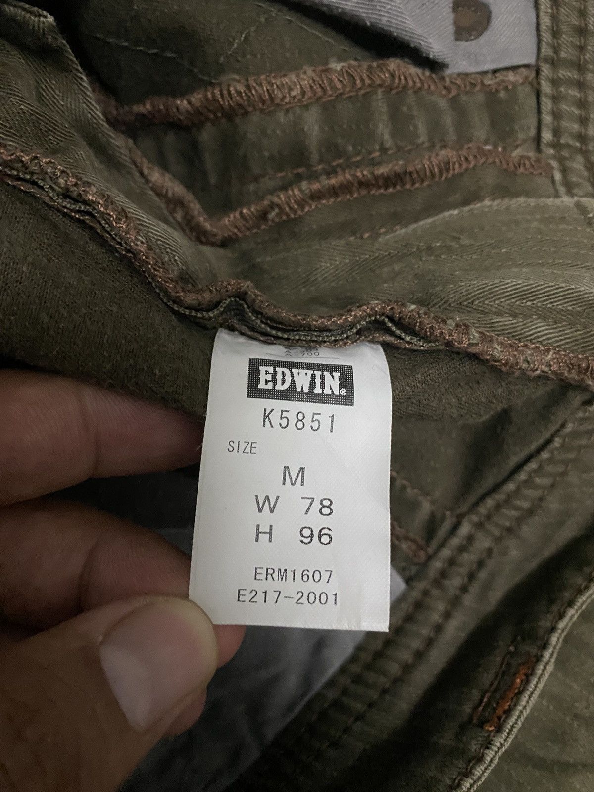 Edwin × Vintage Vintage Edwin Military style Cargopants Size US 32 / EU 48 - 7 Thumbnail