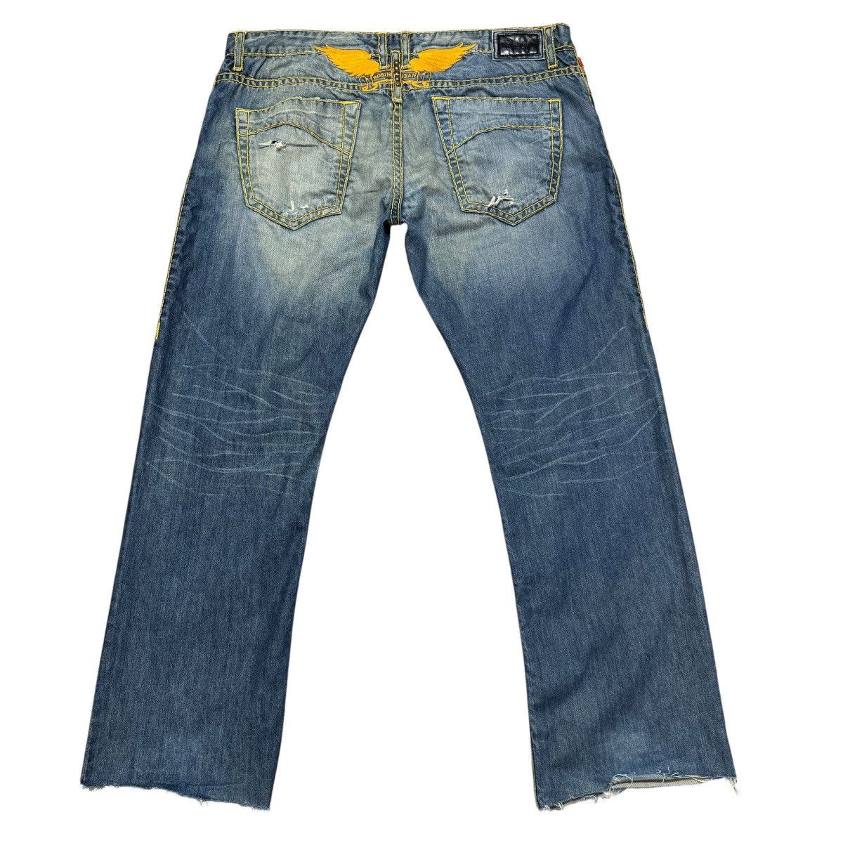 Robins Jeans Distressed Denim Jeans
