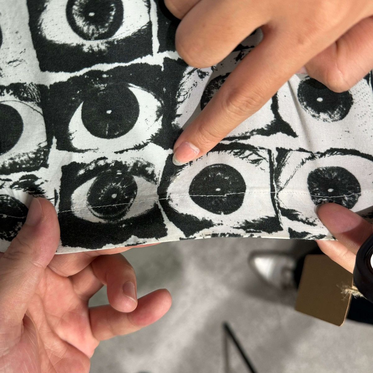 Comme des Garcons × Supreme Supreme x CDG Eyes S/S Shirt Size US S / EU 44-46 / 1 - 6 Thumbnail