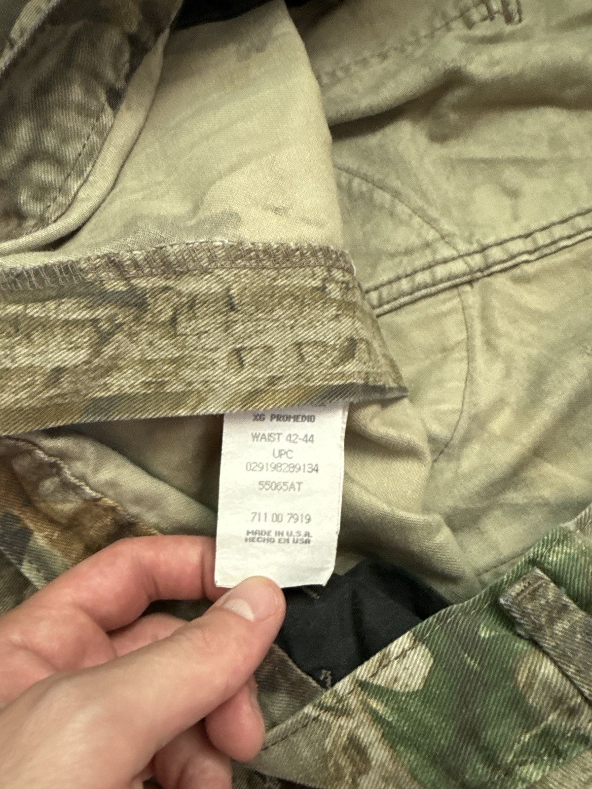 Realtree × Vintage Vintage 90s Real Tree Camo Camo Cargo Pants Size US 40 / EU 56 - 2 Thumbnail