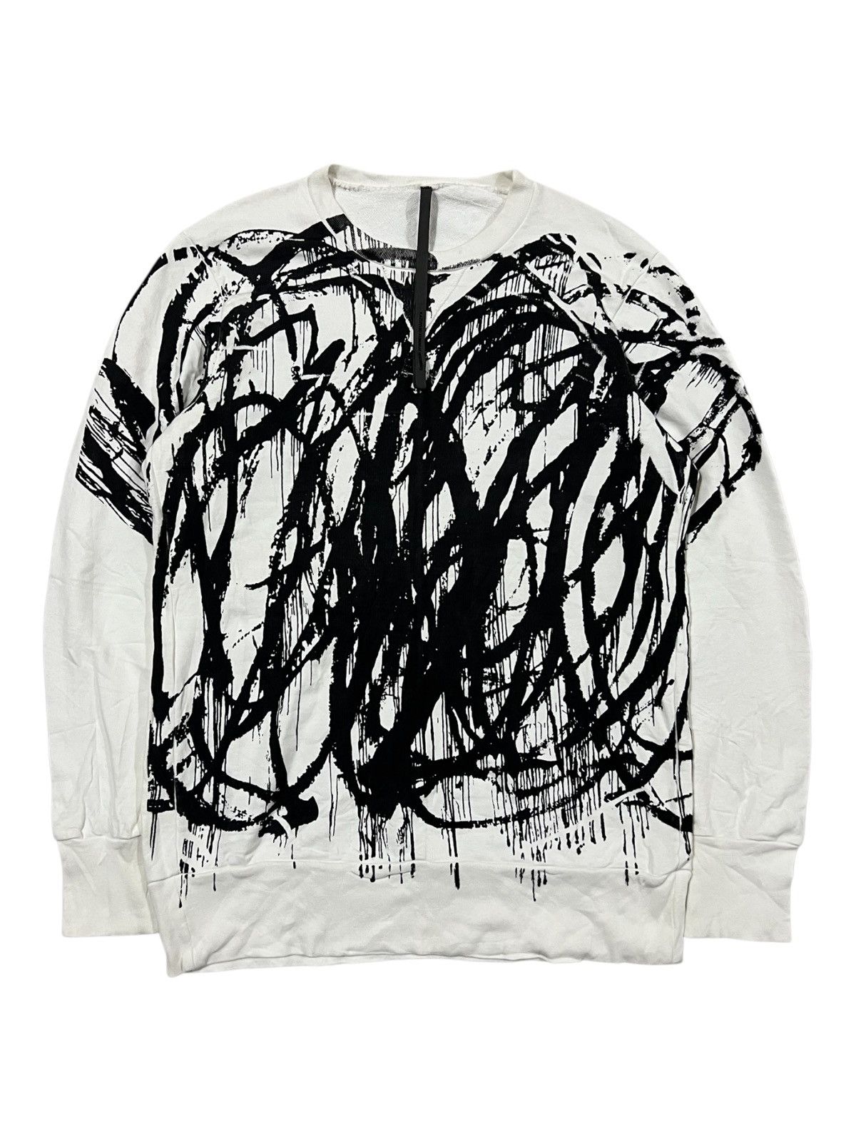 Kazuyuki Kumagai Attachment Pop Art Grafiti Crewneck Sweater