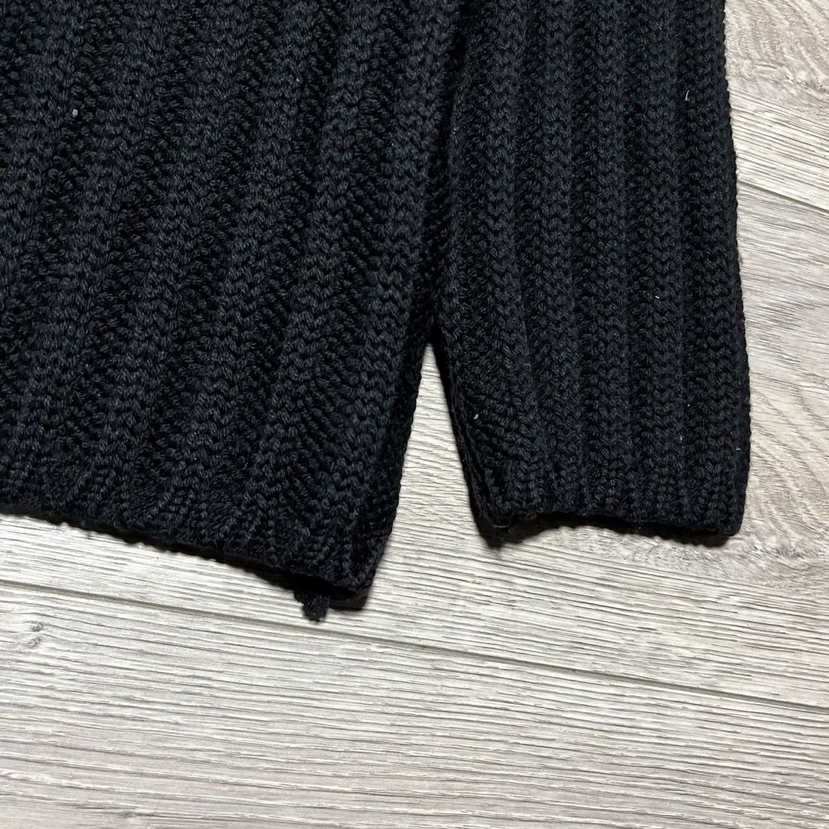 Stone Island Stone Island Vintage Rare Knitted Sweater XL size Black Size US XL / EU 56 / 4 - 10 Thumbnail