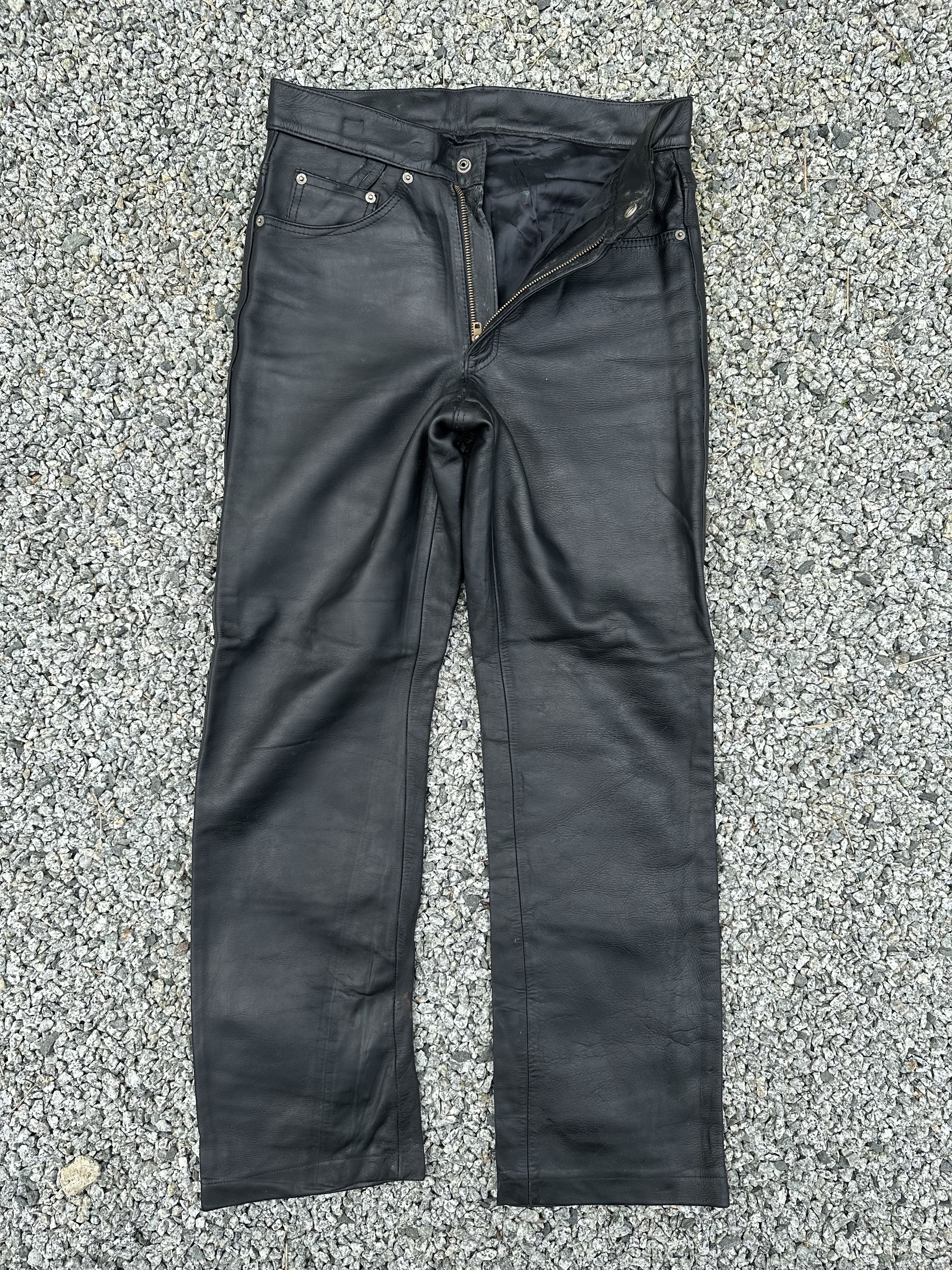 Indian Motorcycle Rare Vintage Indian Motorcycles Leather Racing Bikers Pants Size US 30 / EU 46 - 3 Thumbnail