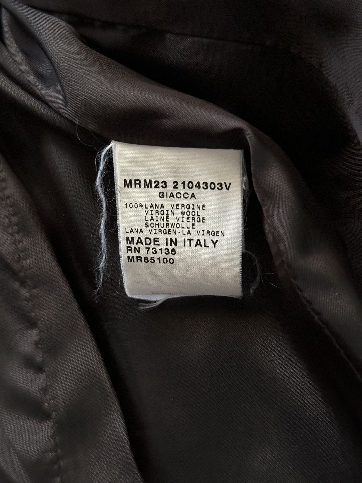 Designer × Max Mara Marina Rinaldi 100% wool blazer jacket Size L / US 10 / IT 46 - 5 Thumbnail