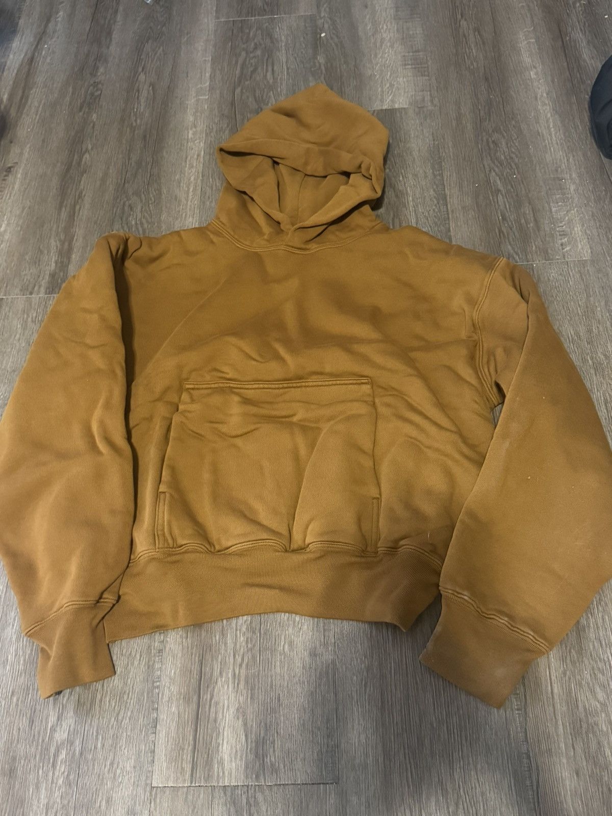 Balenciaga × Gap × Yeezy Yeezy Gap Hoodie Light Brown Size US M / EU 48-50 / 2 - 1 Thumbnail
