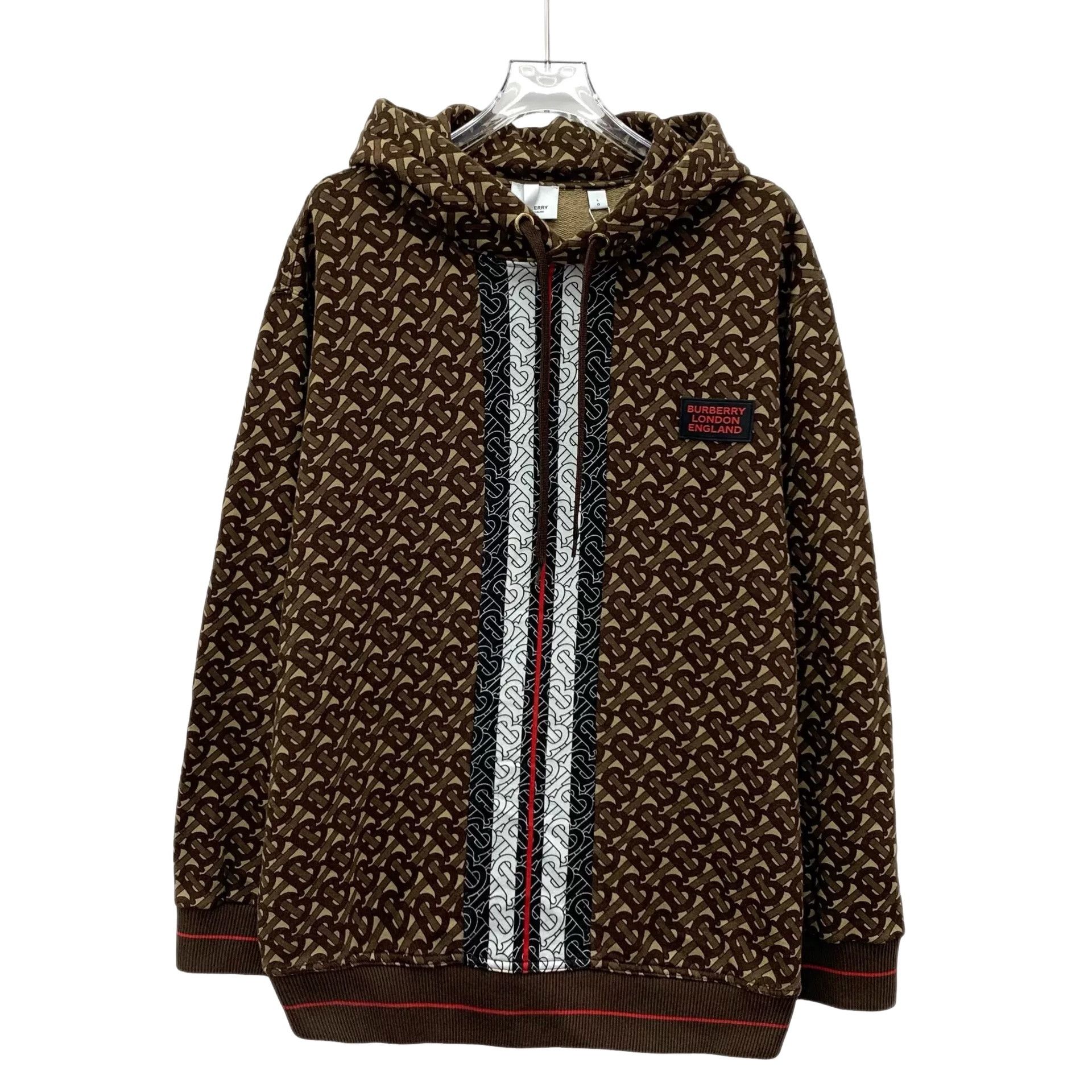 Burberry Burberry TB Monogram Print Hoodie Size L Size US L / EU 52-54 / 3 - 1 Thumbnail