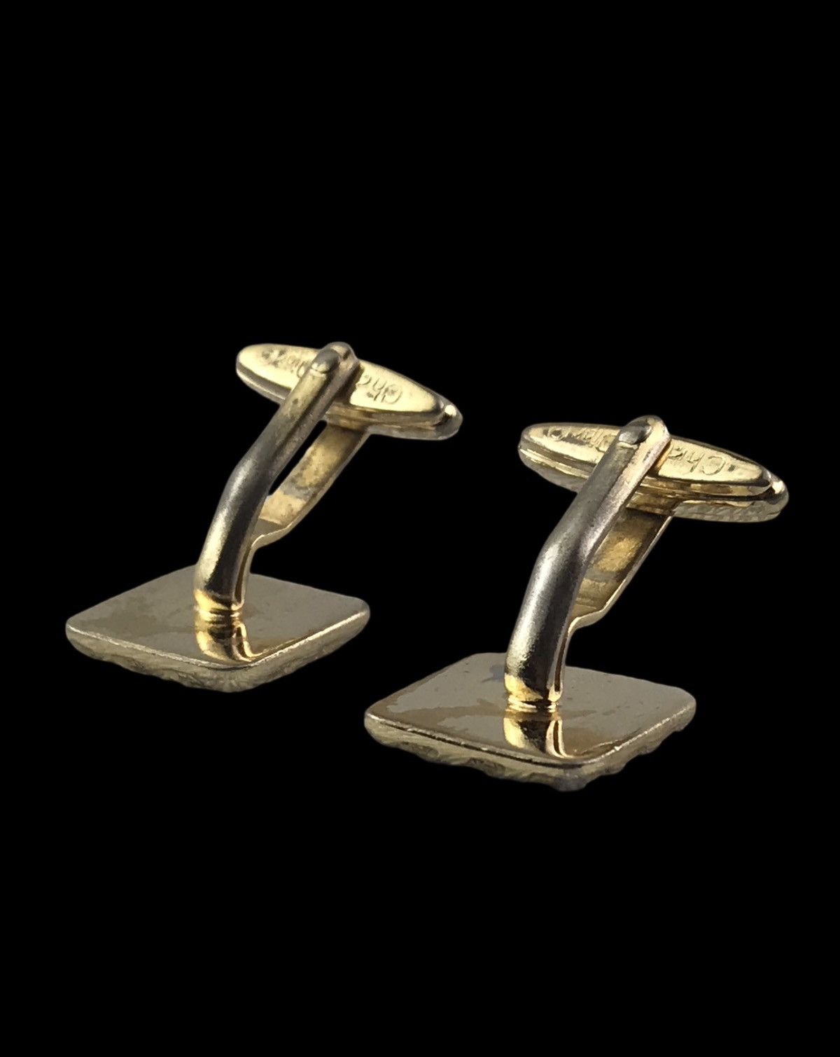 Christian Dior Monsieur VINTAGE CHRISTIAN DIOR ENAMEL CUFFLINKS MADE IN GERMANY 🇩🇪 Size ONE SIZE - 8 Thumbnail