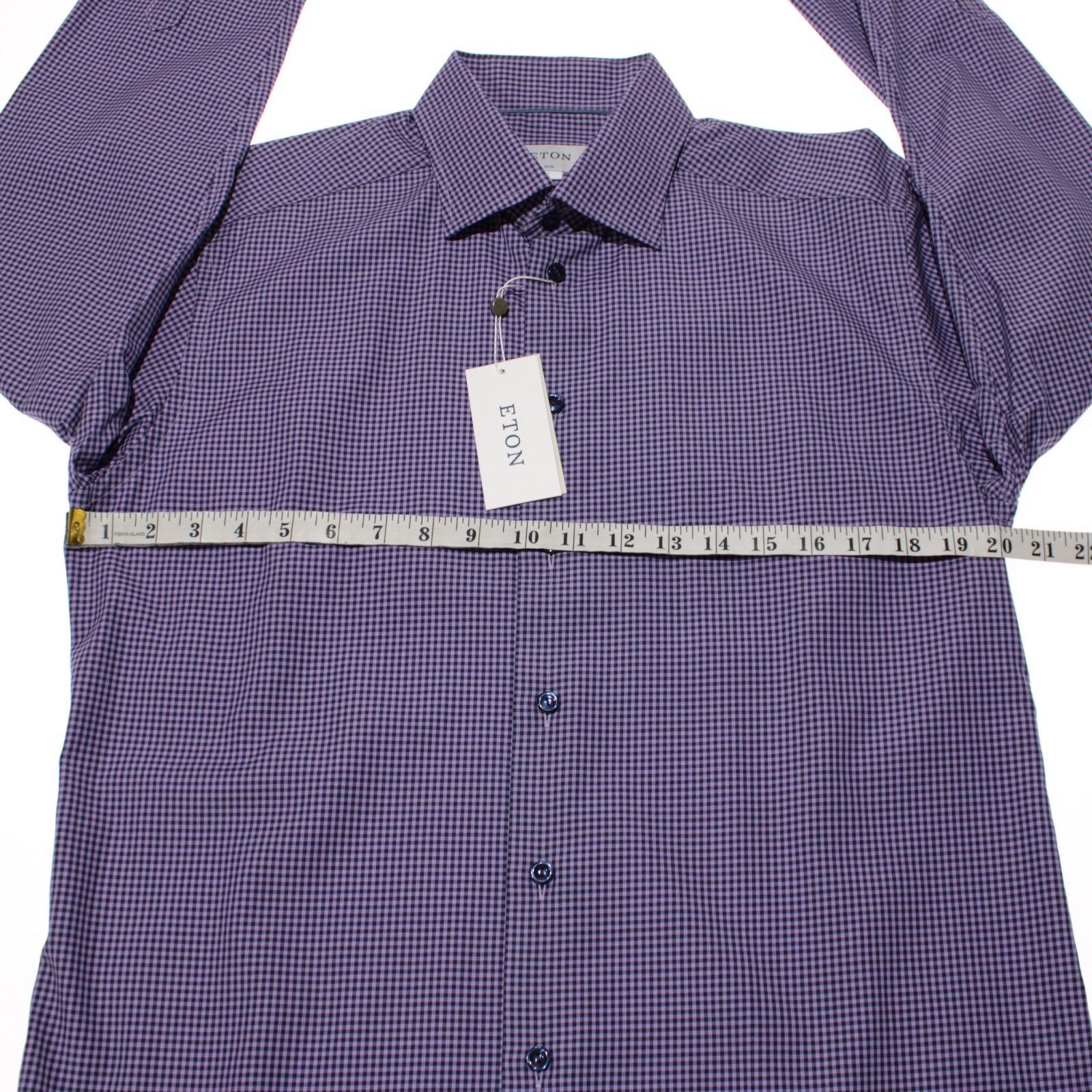 Eton Eton New with tags Shirt Size L US In Purple Size US L / EU 52-54 / 3 - 4 Thumbnail