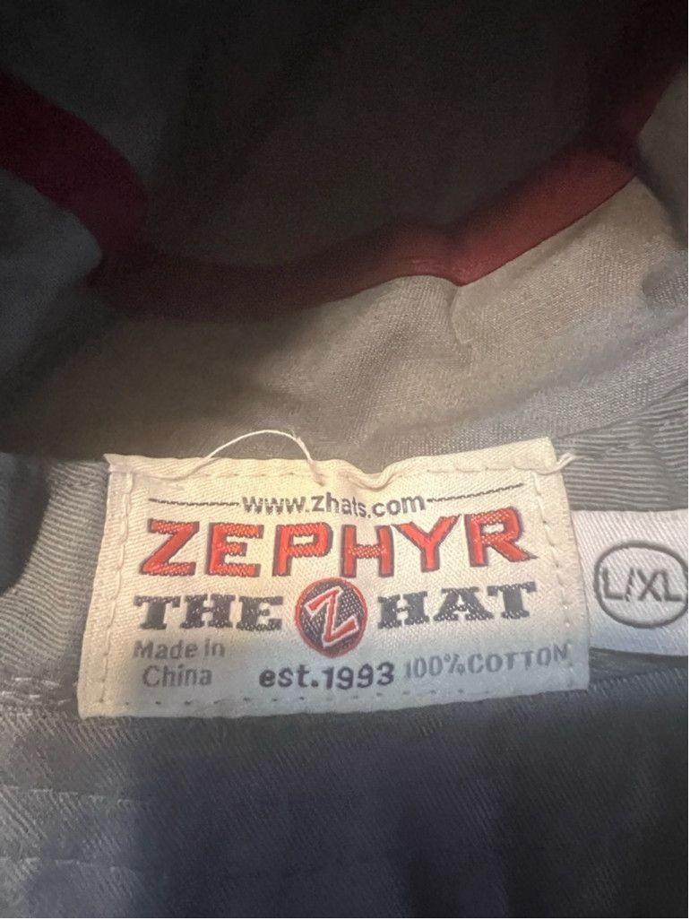 Zephyr Unisex Zephyr Bucket Hat L/XL Gray Maroon Mississippi State Size ONE SIZE - 5 Thumbnail